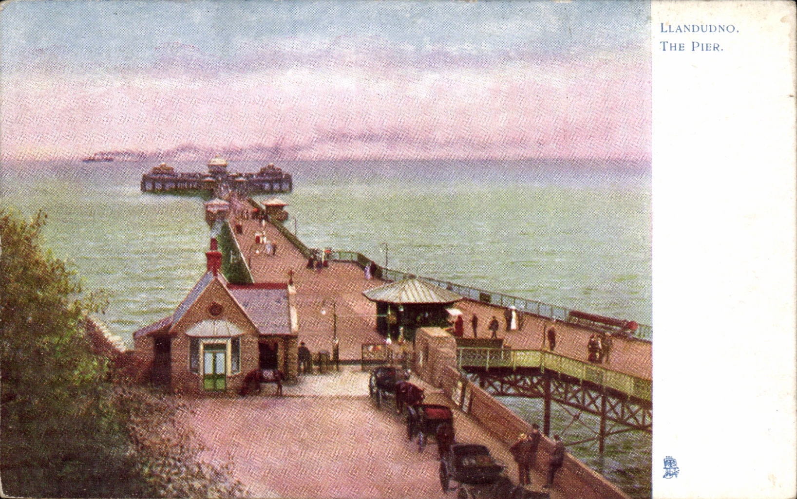 The United Kingdom Great BRitain CPA llandudno The pier