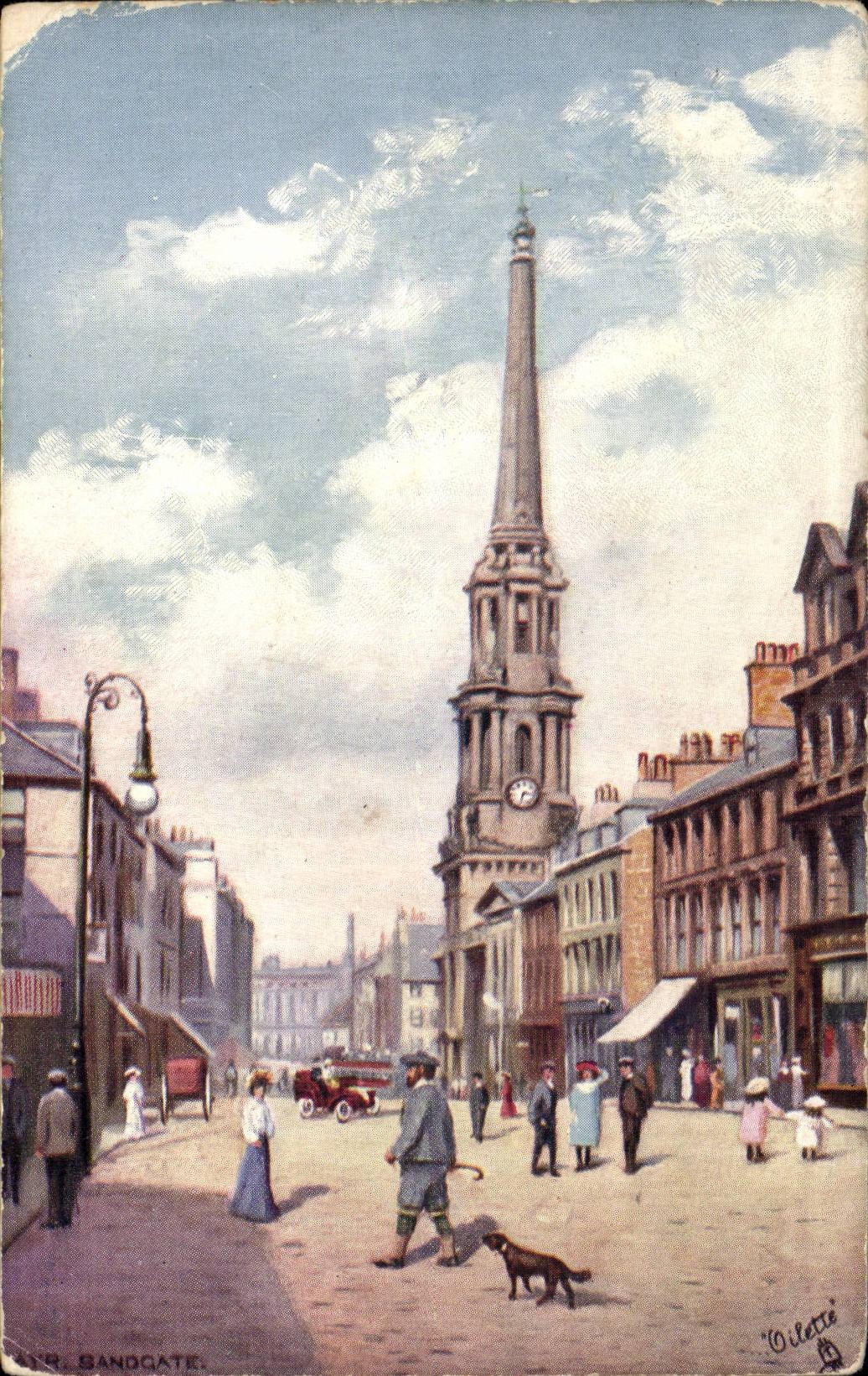 The United Kingdom Great Britain CPA Bandgate