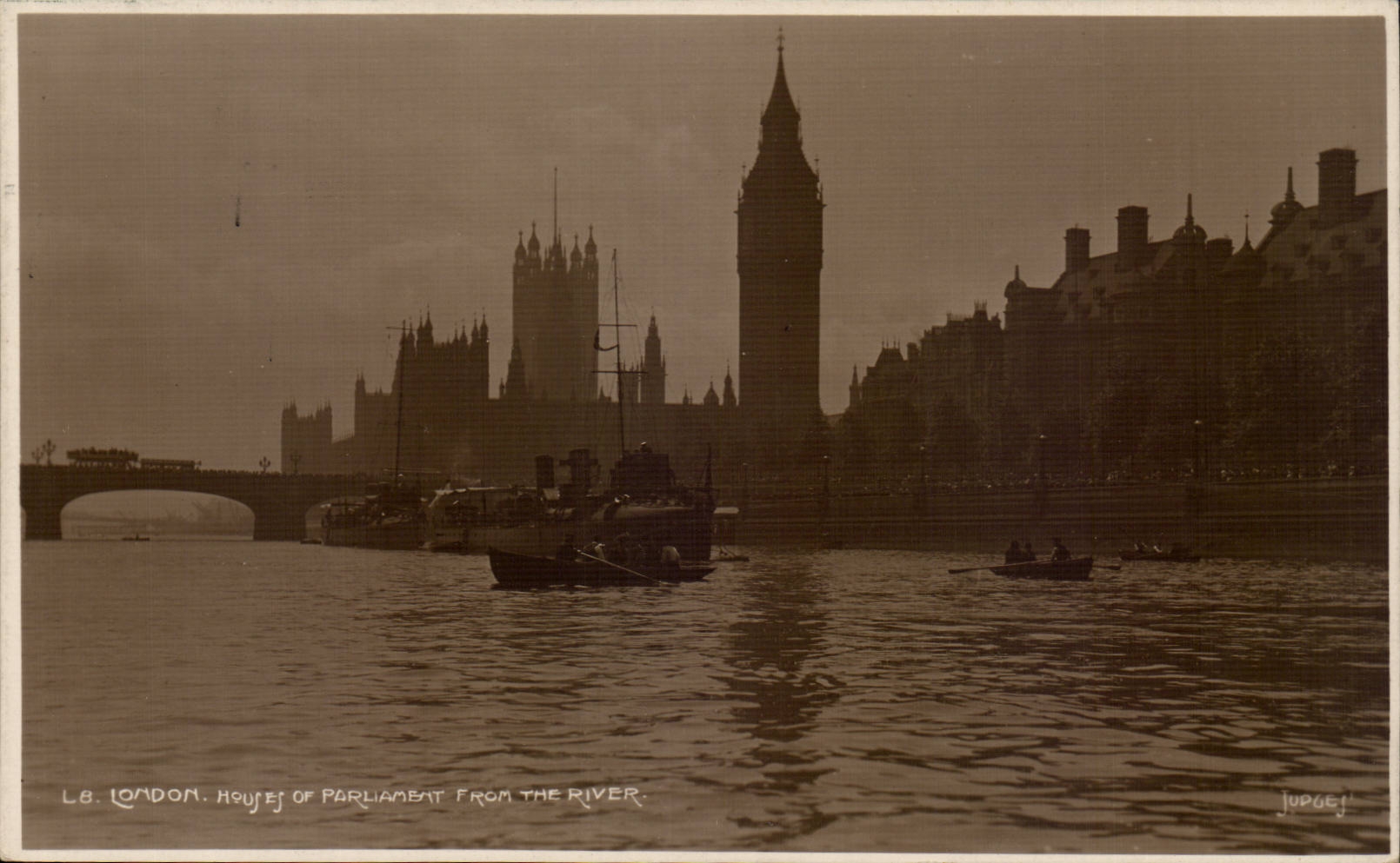 The United Kingdom Great BRitain CPA London London Houses off Parliament from to rivet