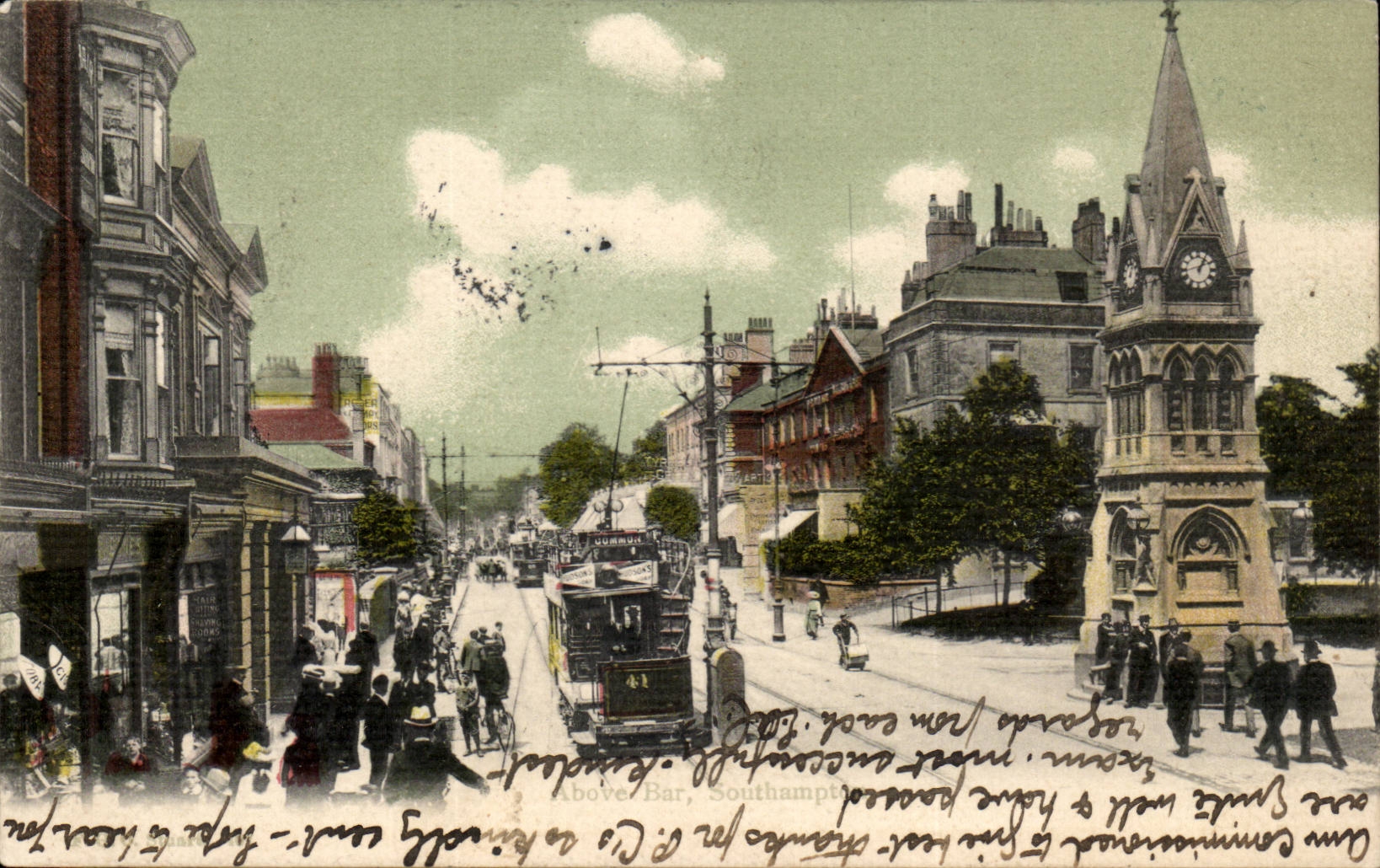 The United Kingdom Great Britain CPA Southampton Above bar