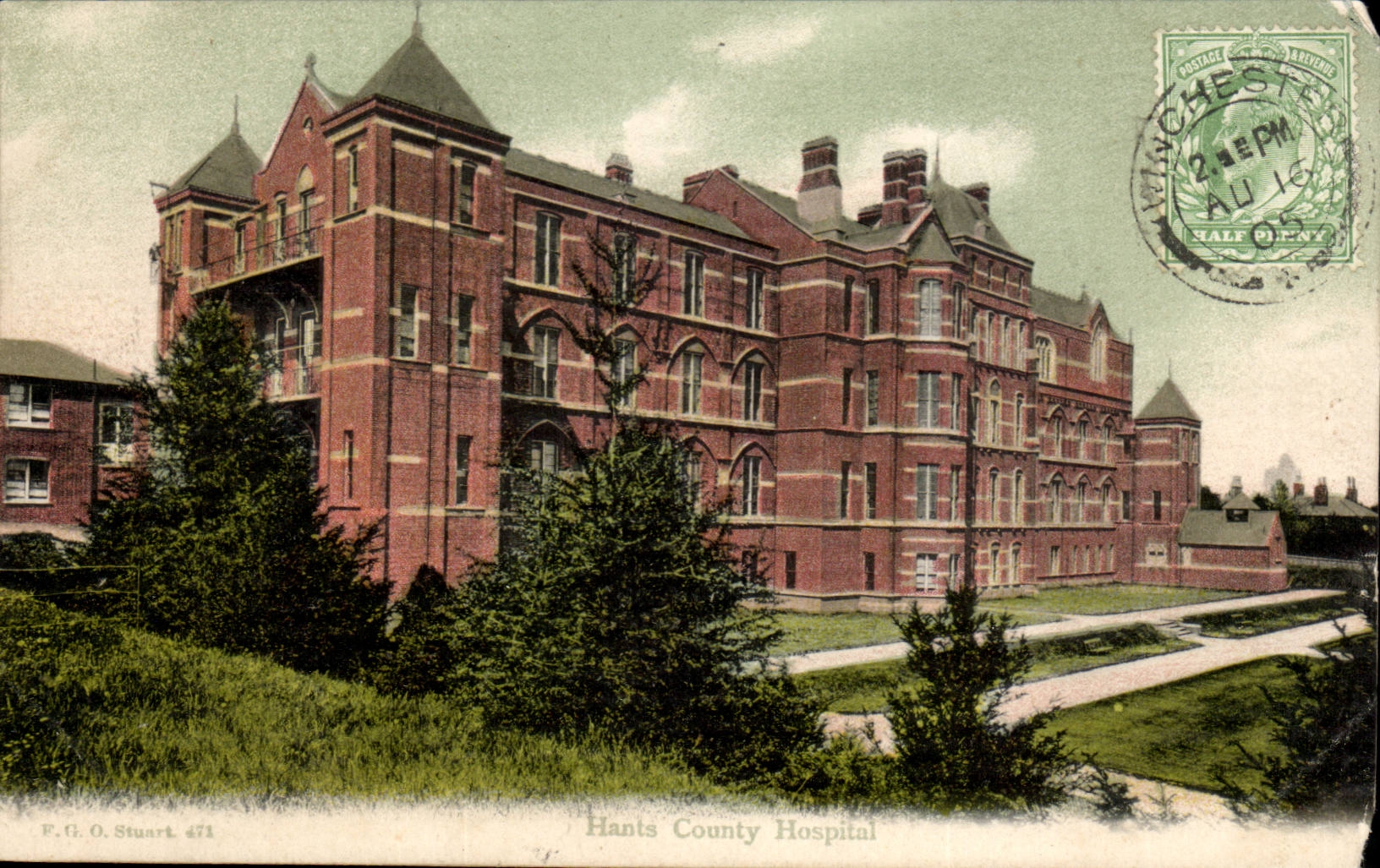 Grande Bretagne Great Britain CPA Hants Countu Hospital