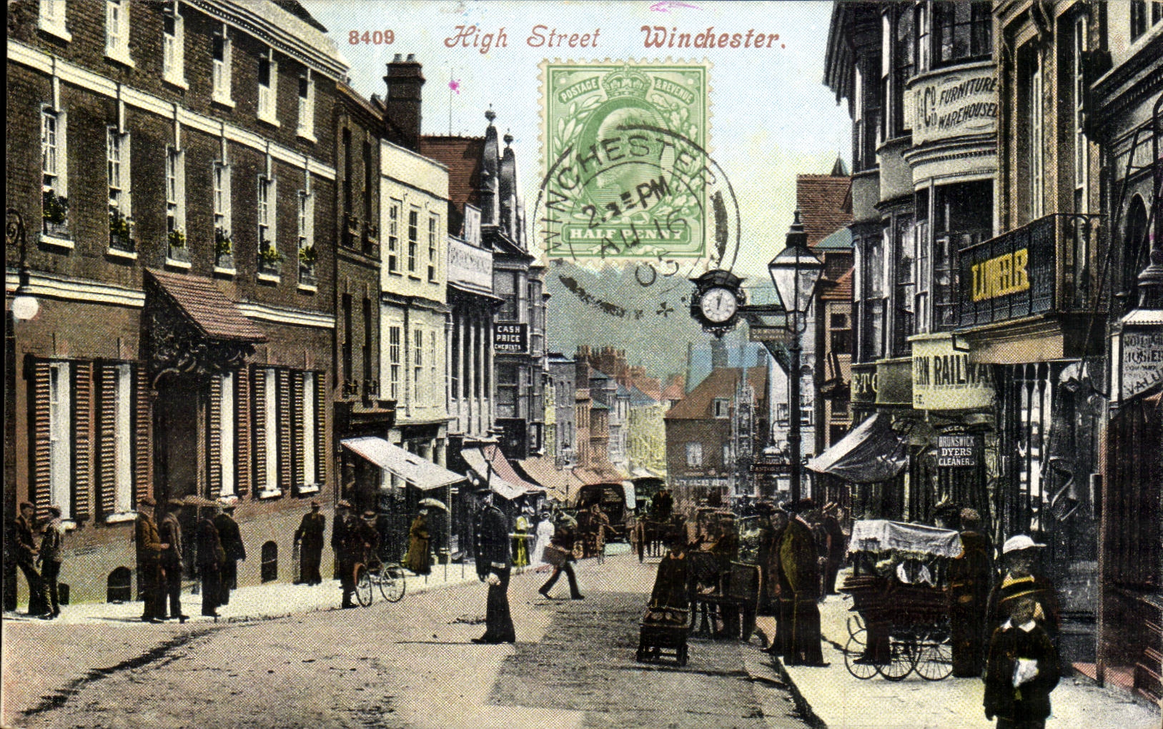 The United Kingdom Great Britain CPA High street Winchester