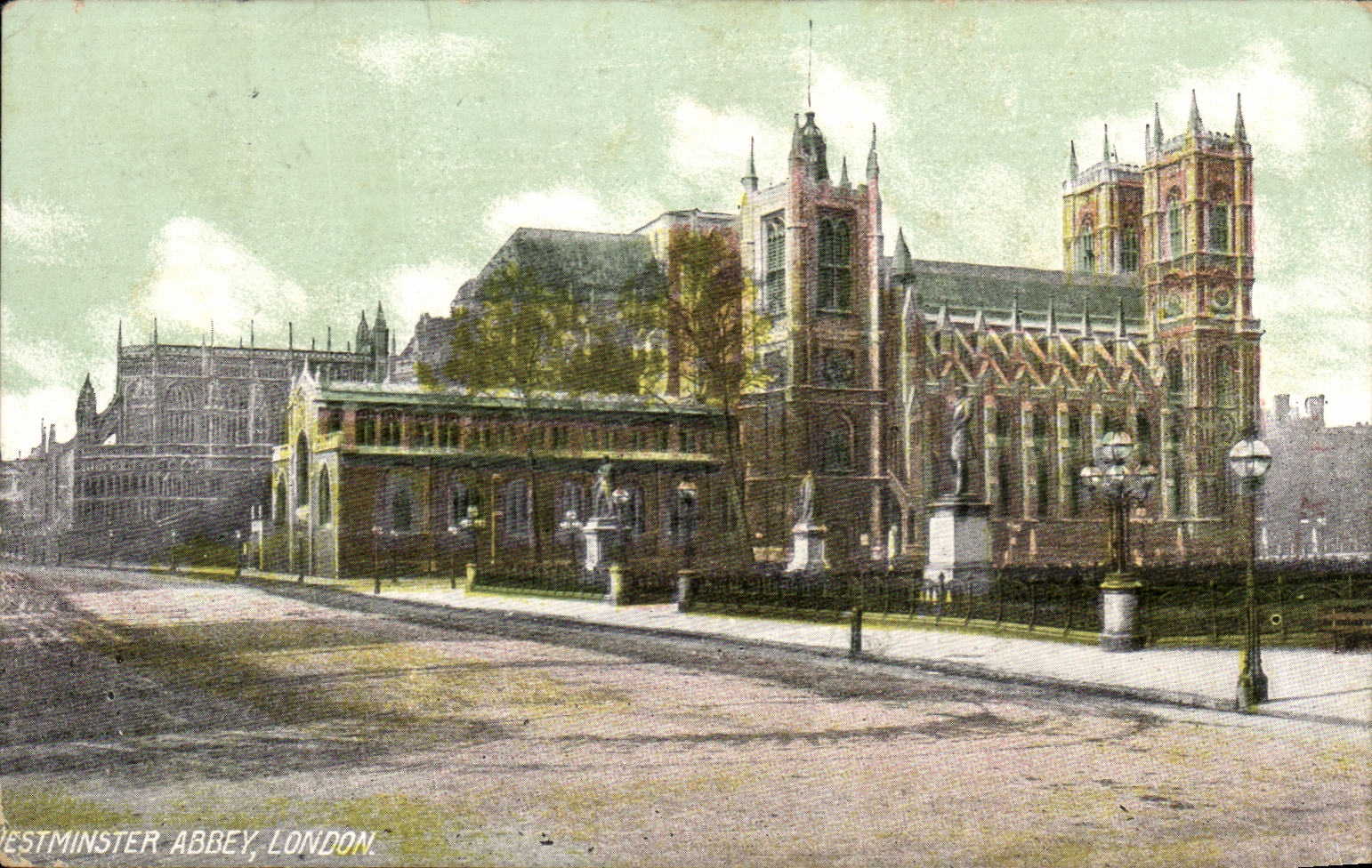 The United Kingdom Great Britain CPA London London Westminster abbey
