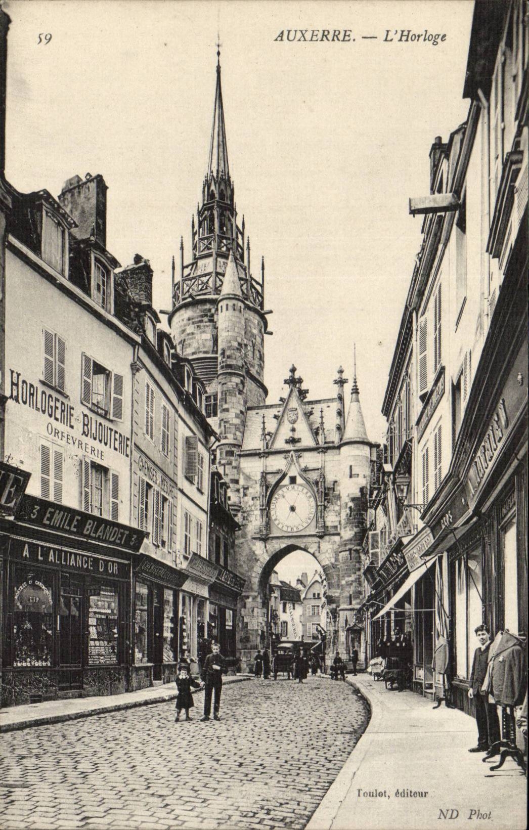 Auxerre CPA der Taktgeber