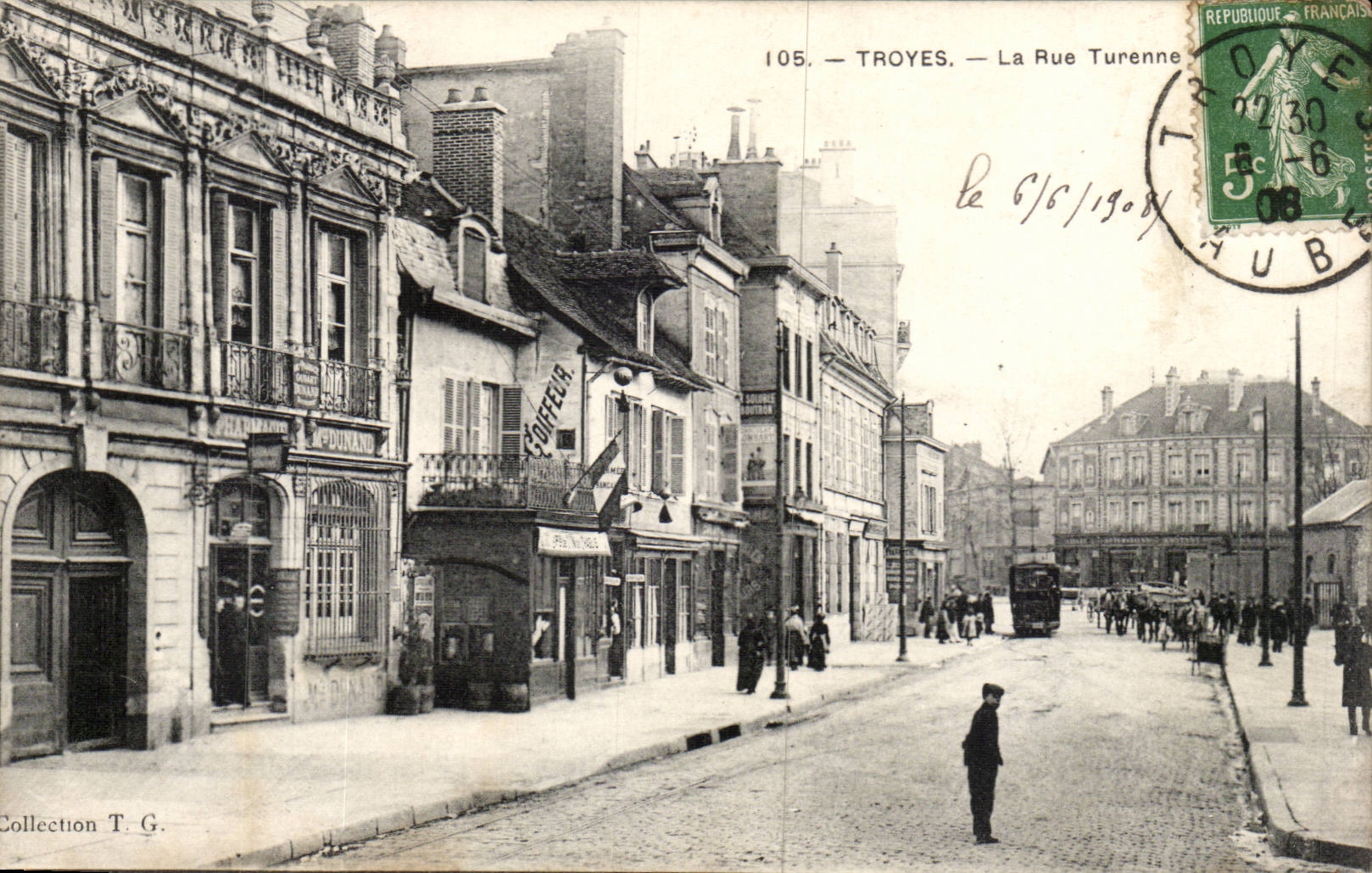 Troyes CPA the street Turenne