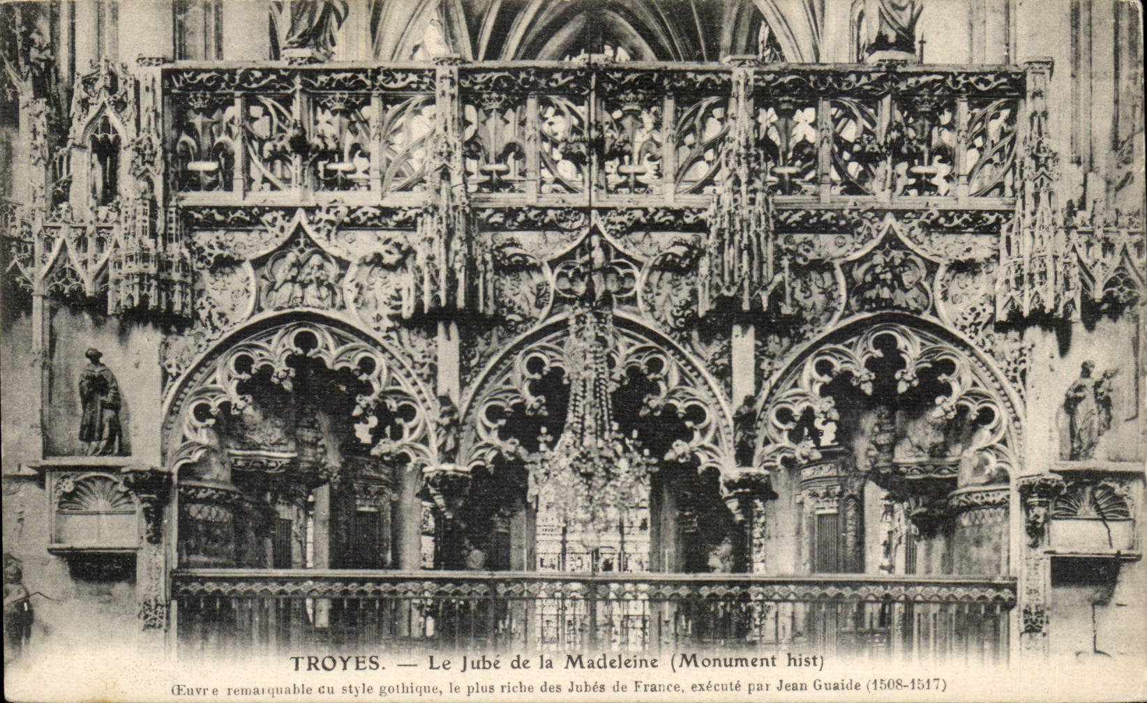 Troyes CPA the jube of the madeleine