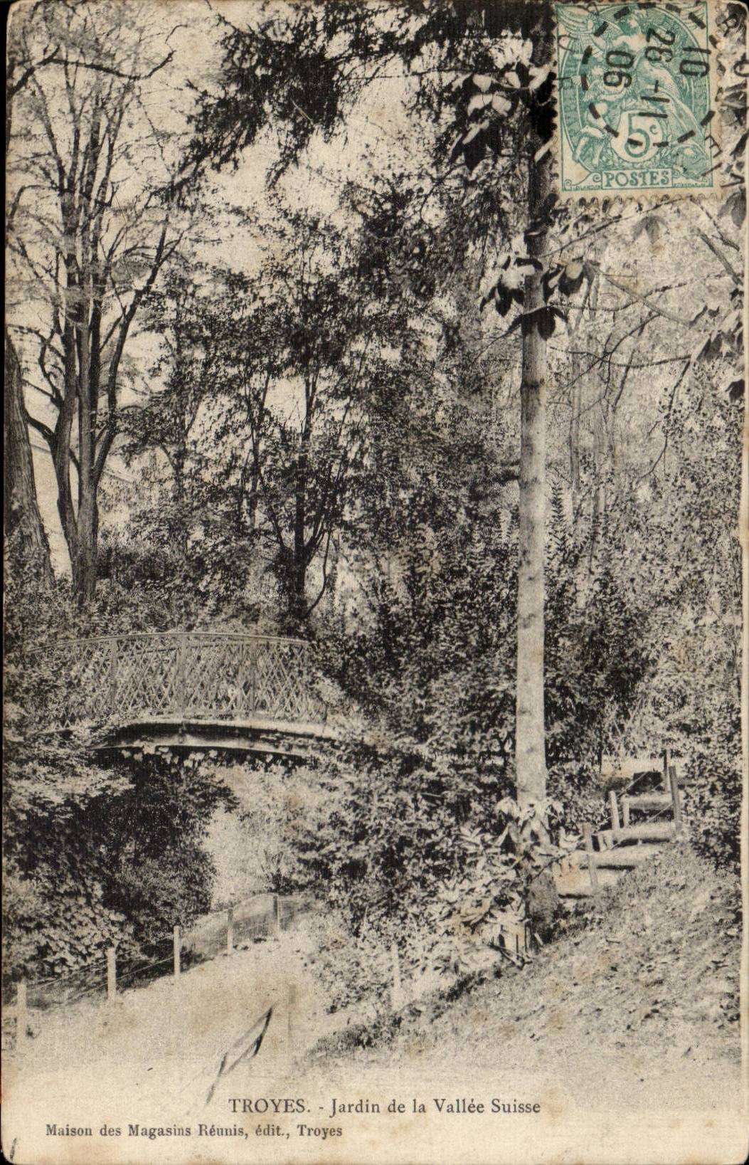 Troyes CPA Garden of the Swiss valley