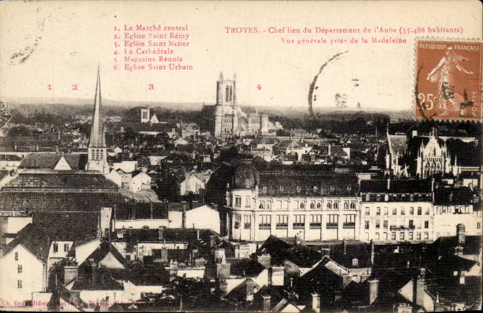 Troyes CPA View taken of the madeleine