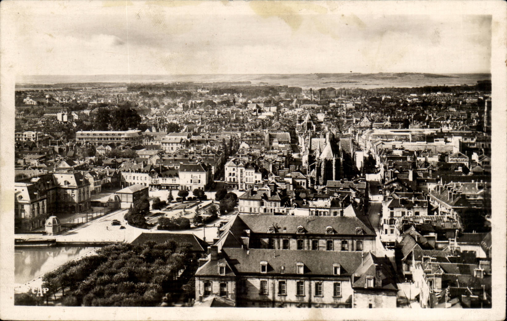 Troyes CPA View taken of the cathedral