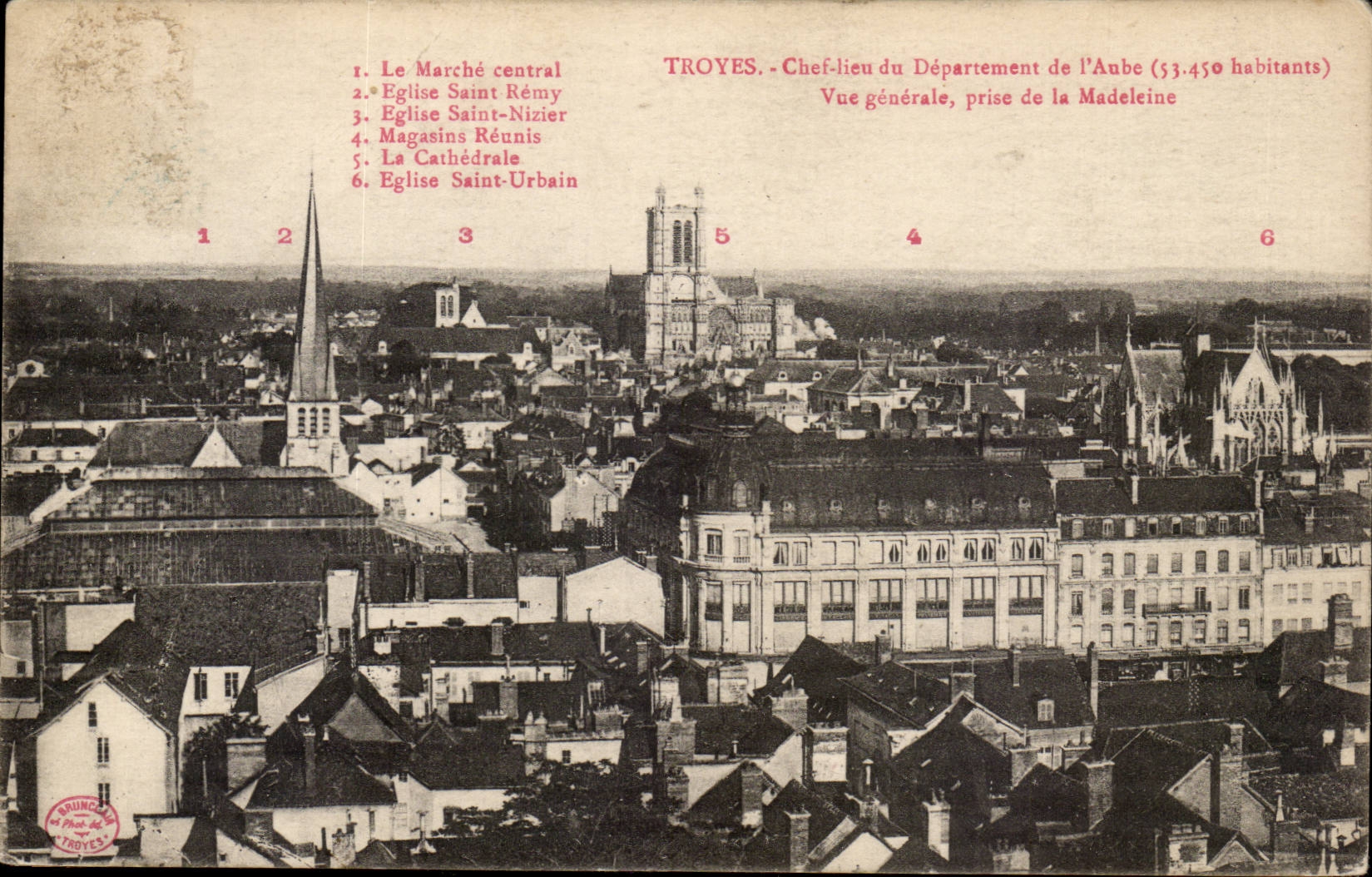 Troyes CPA View taken of the Madeleine