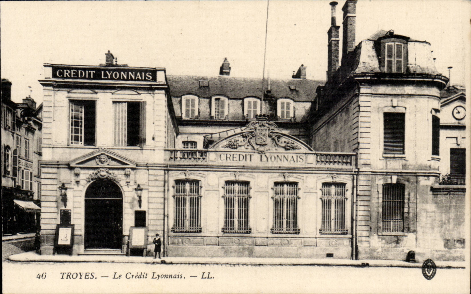 Troyes - Credit Lyonnais - banks - bank - CPA