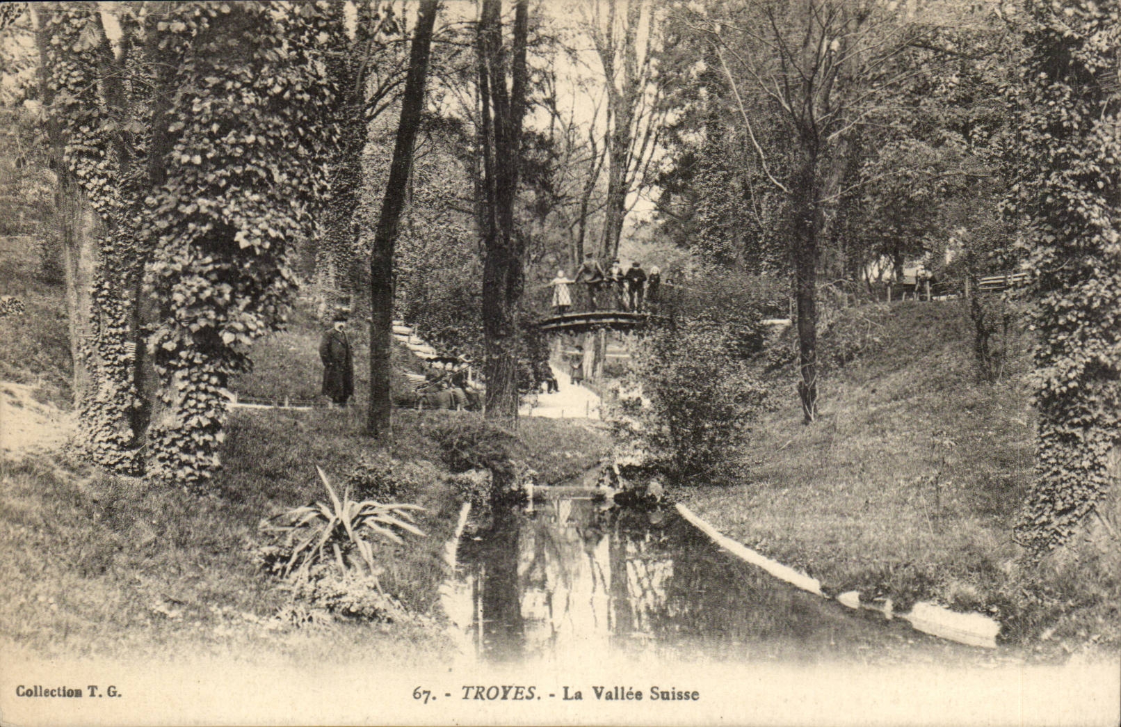 Troyes - the Swiss Valley - CPA