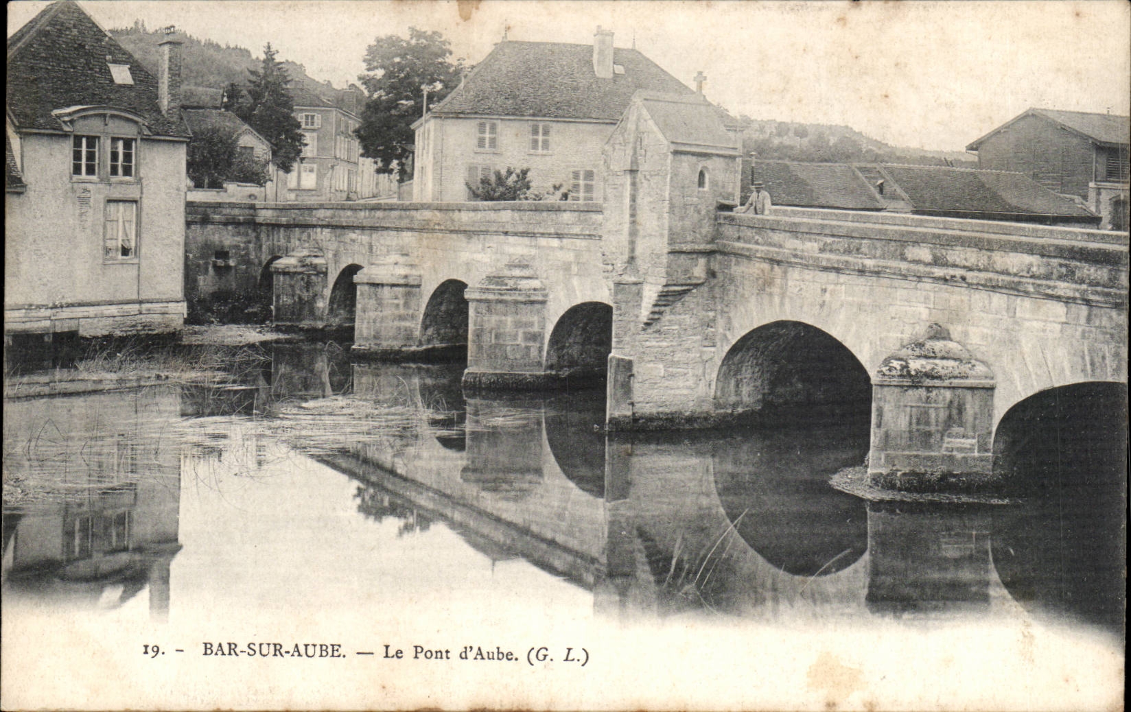 Bar on Paddle - the Bridge of Paddle - CPA