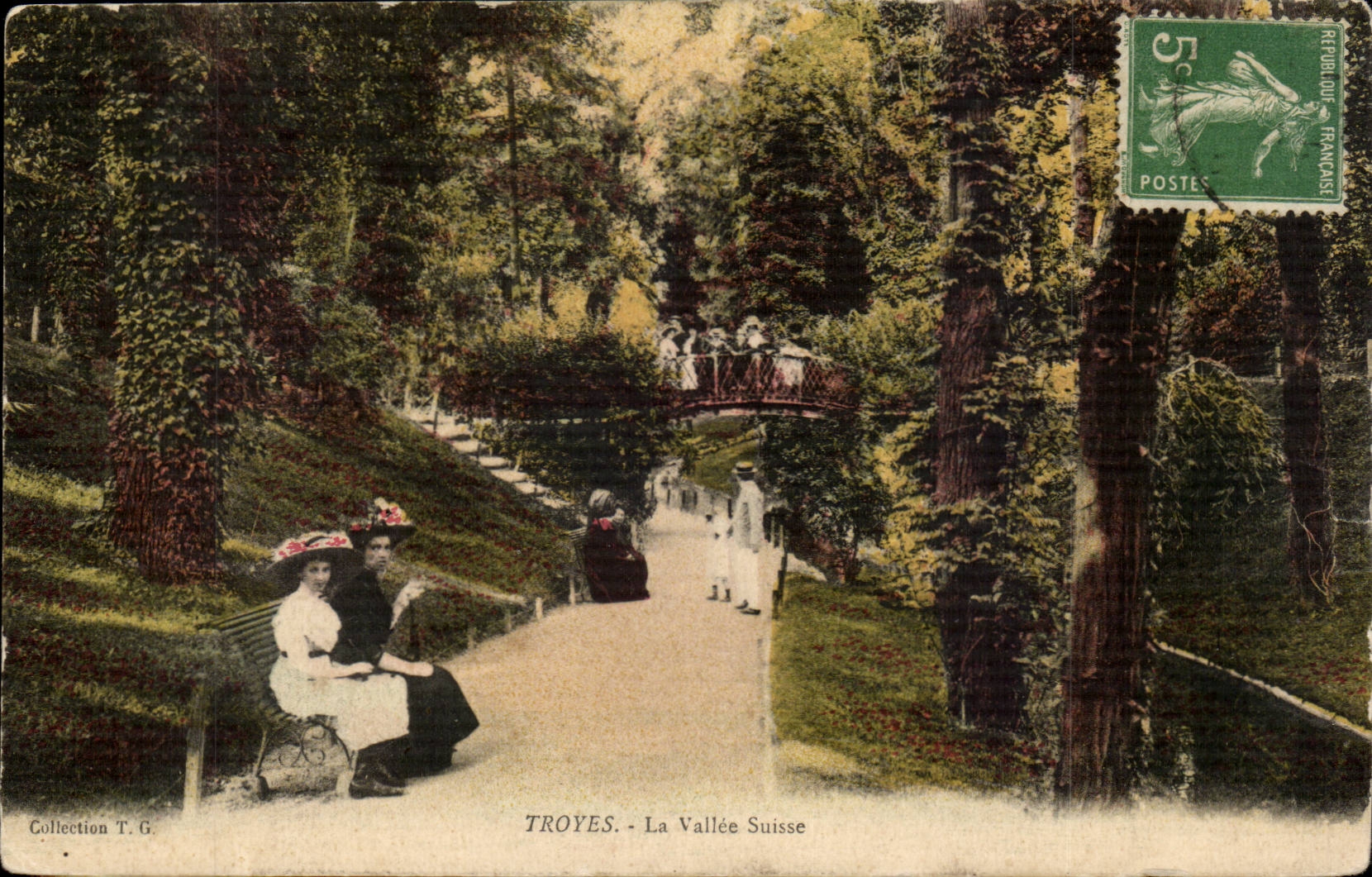 Troyes - the Valley Source - CPA