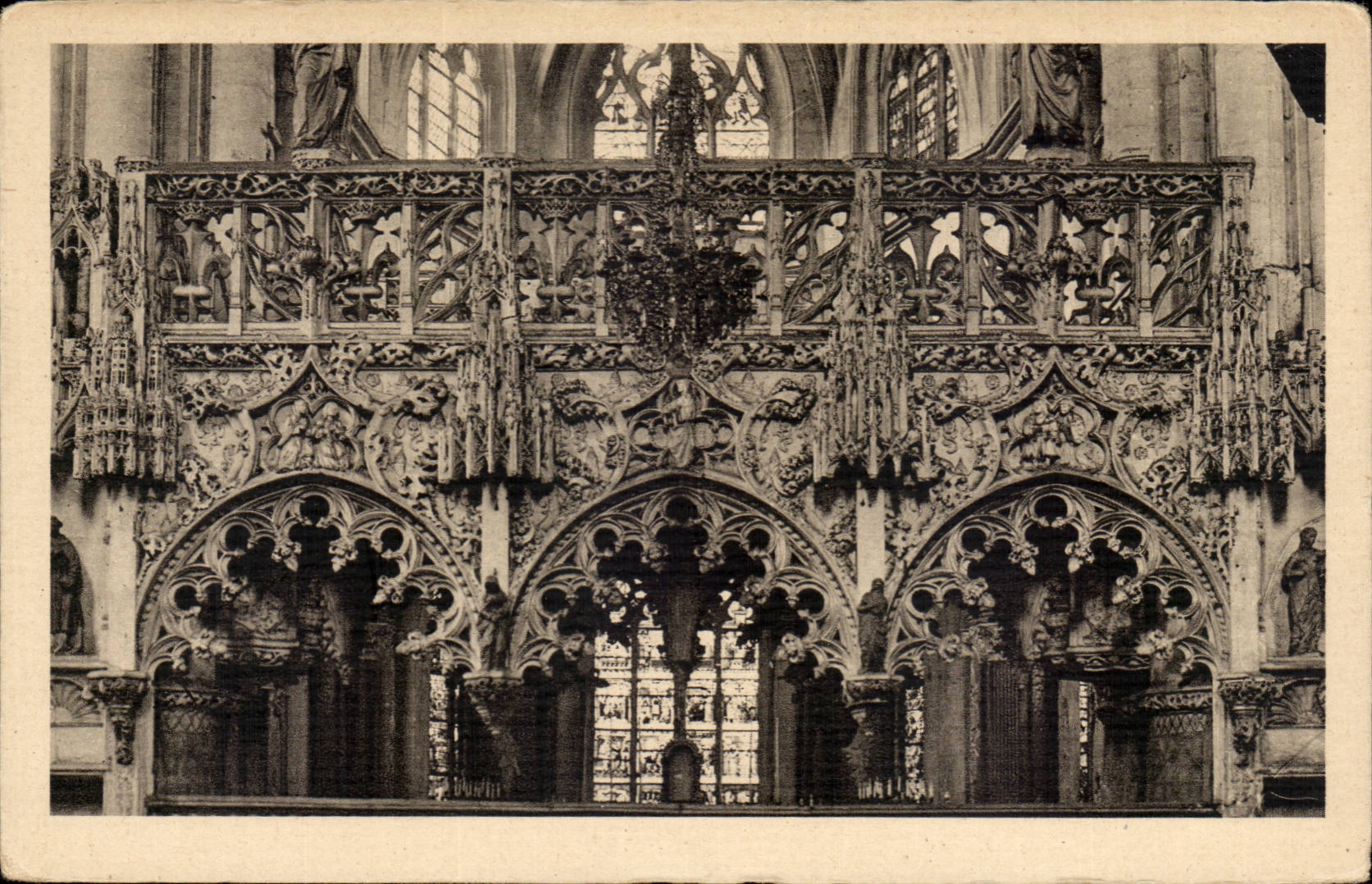 Troyes - Jube of Madeleine CPA