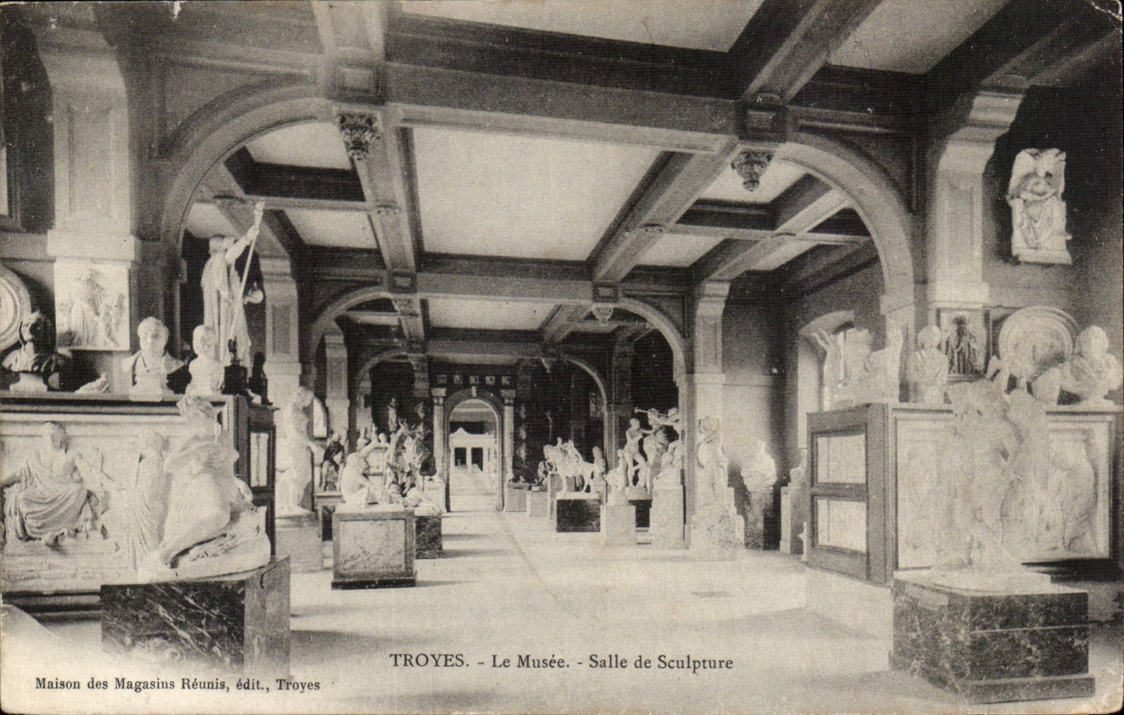 Troyes CPA the museum Room of Sculpture
