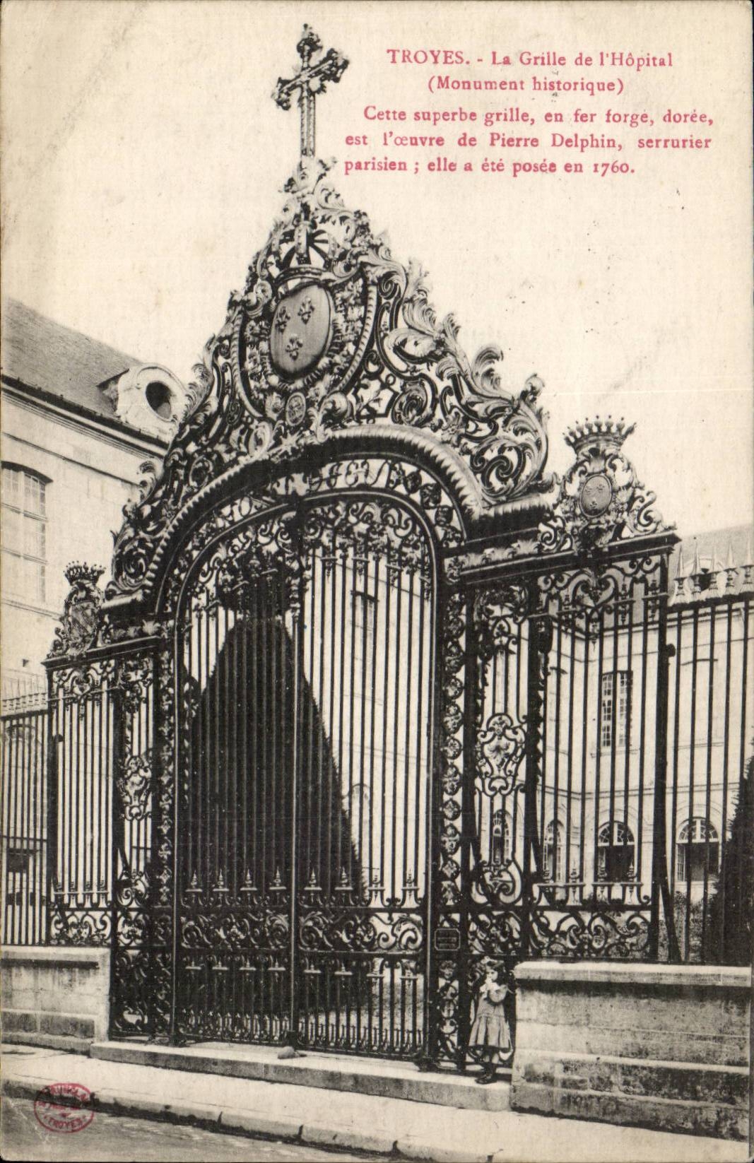 Troyes CPA the grid of the hospital