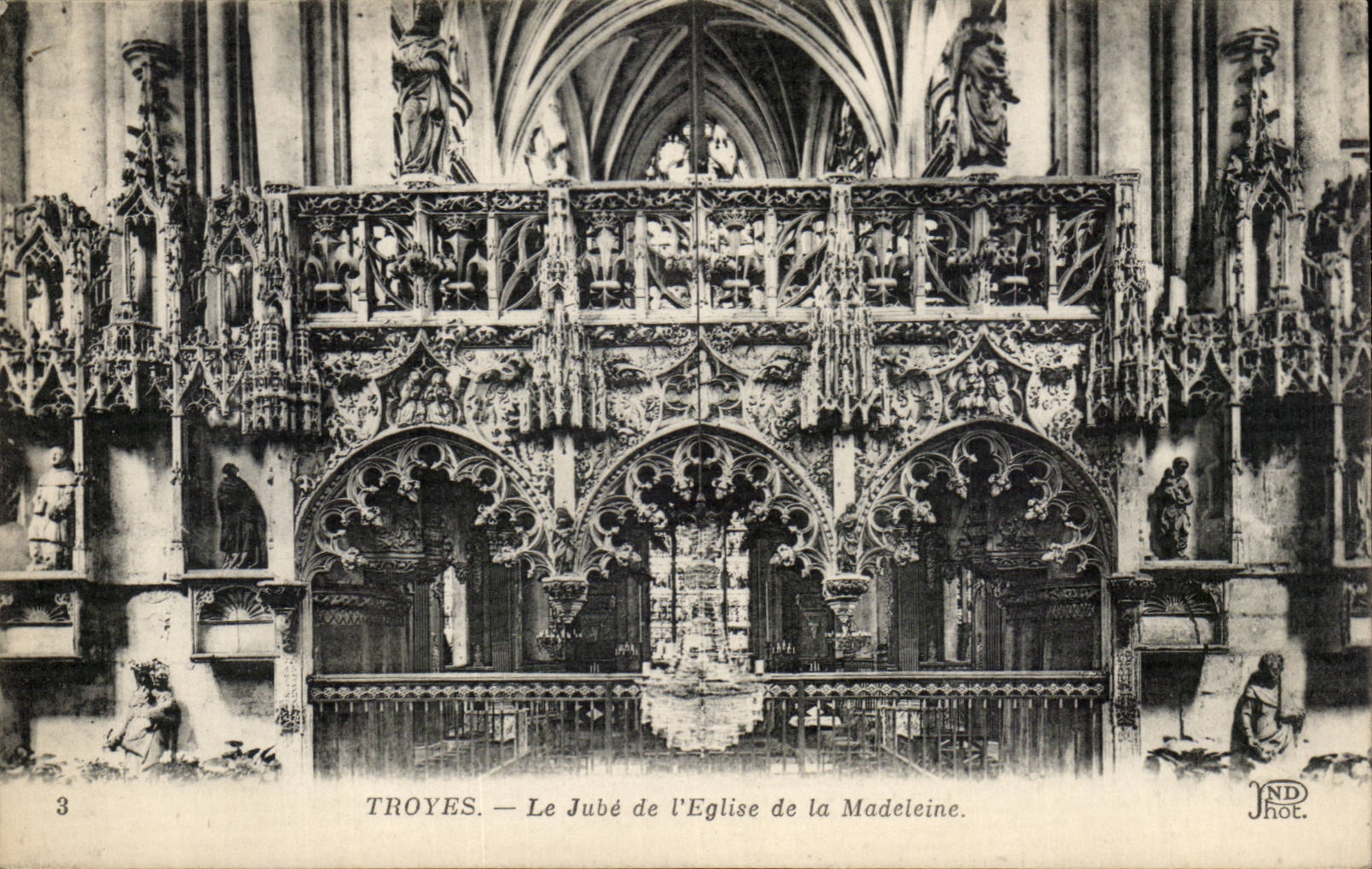 Troyes CPA the cathedral the jube