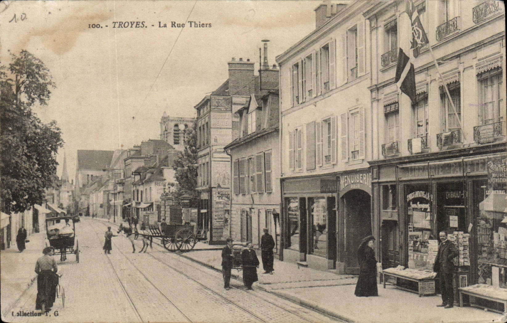 Troyes CPA the street Thiers