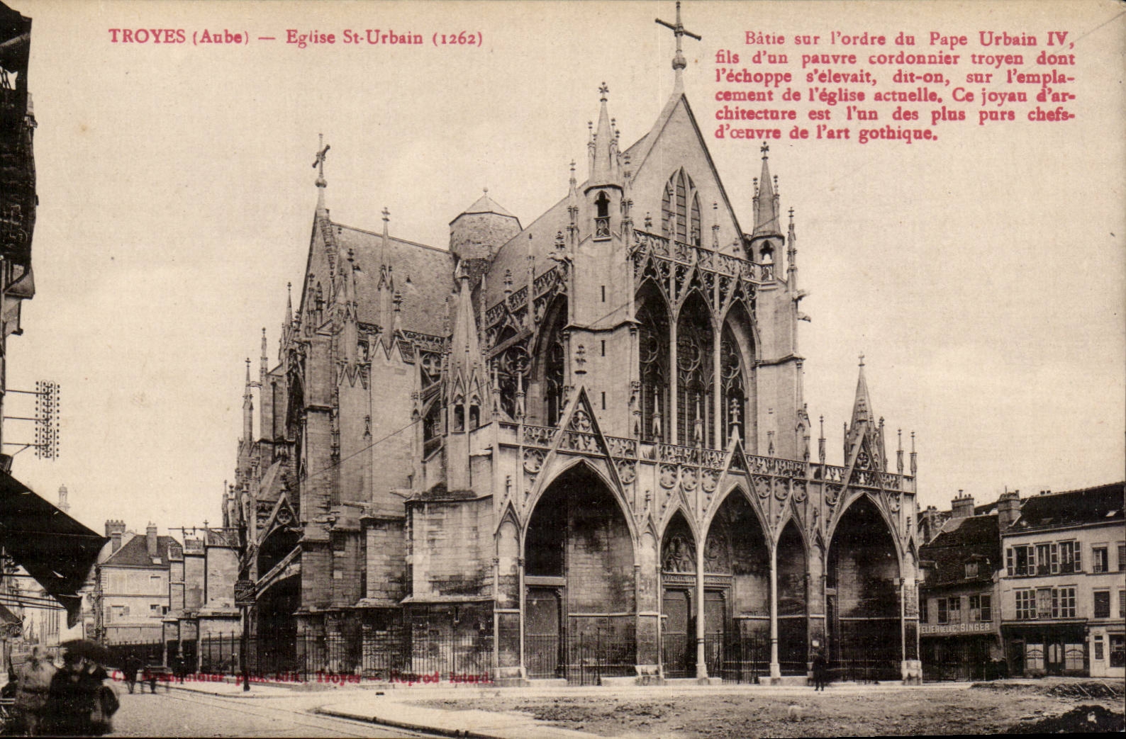 Troyes CPA Church Saint Urbain
