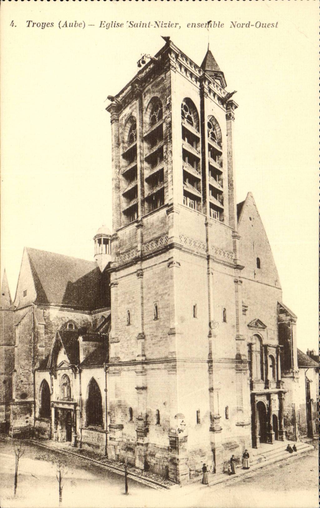TRoyes CPA Church Saint Nizier Western Northern unit
