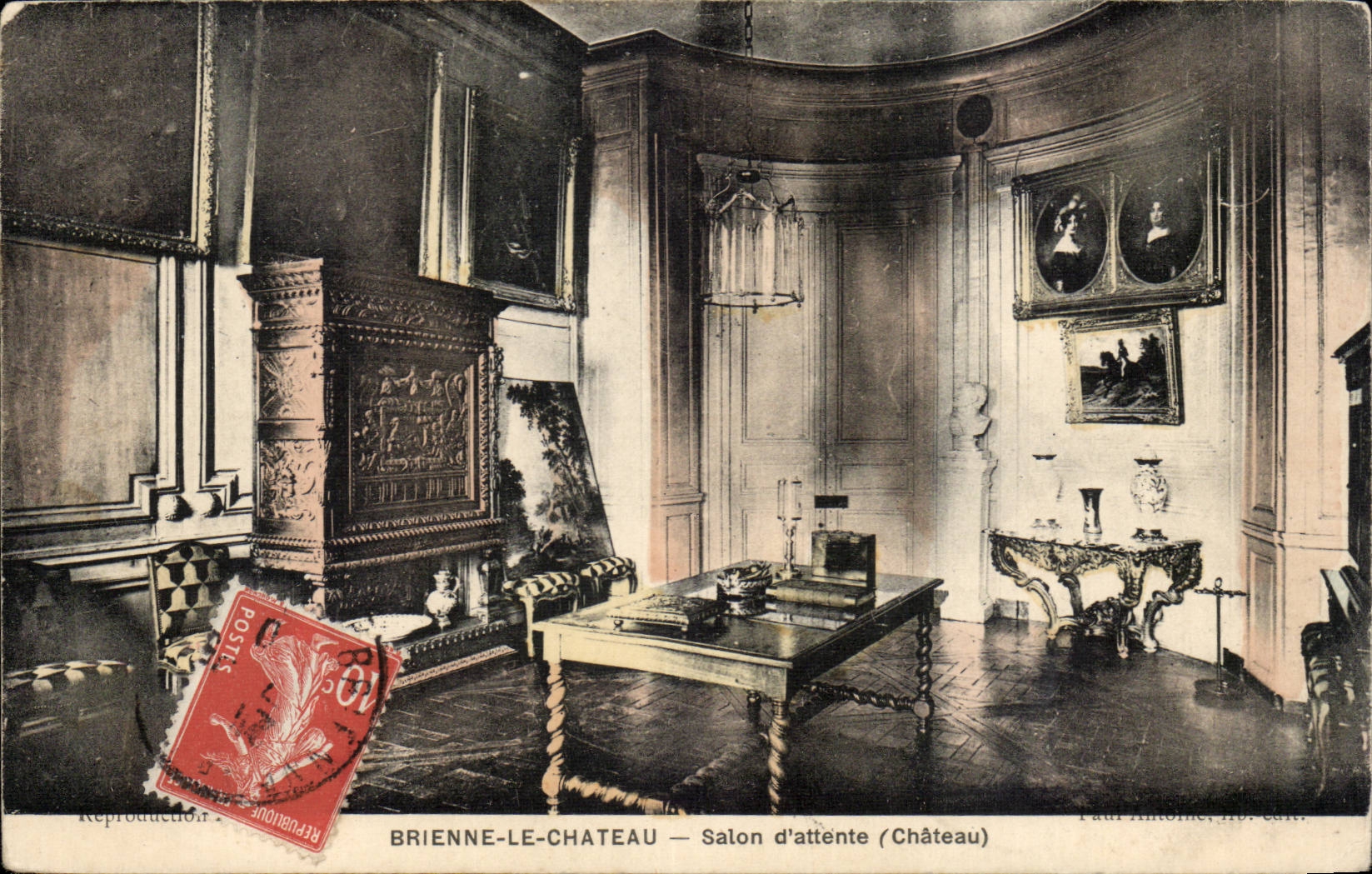 Warteraum des Brienne Schloss-CPA (Schloss)