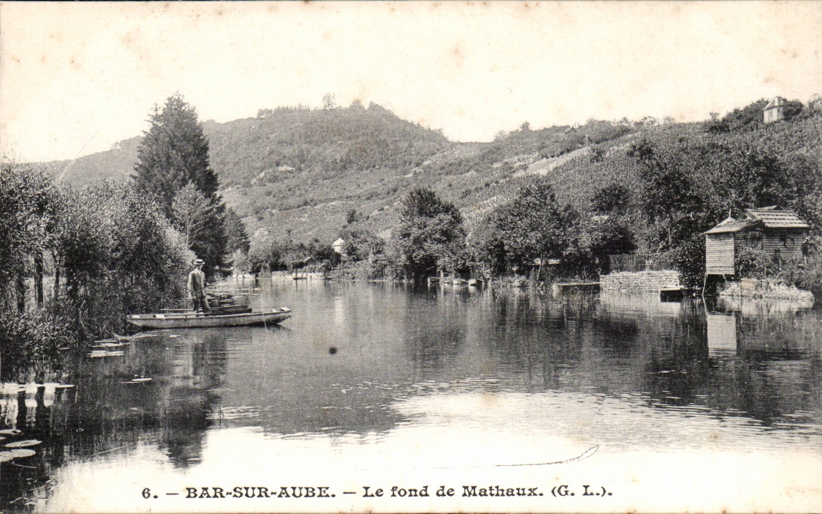 Stab auf Paddel - Kapital von Mathaux - CPA