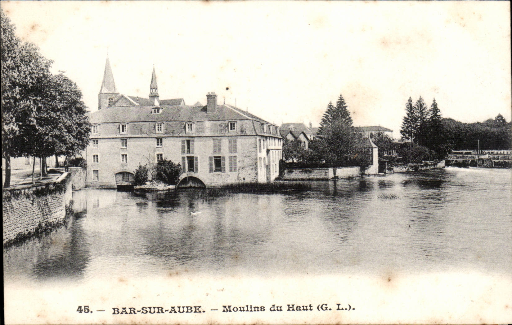 Stab auf Paddel - Muhloberseite - CPA