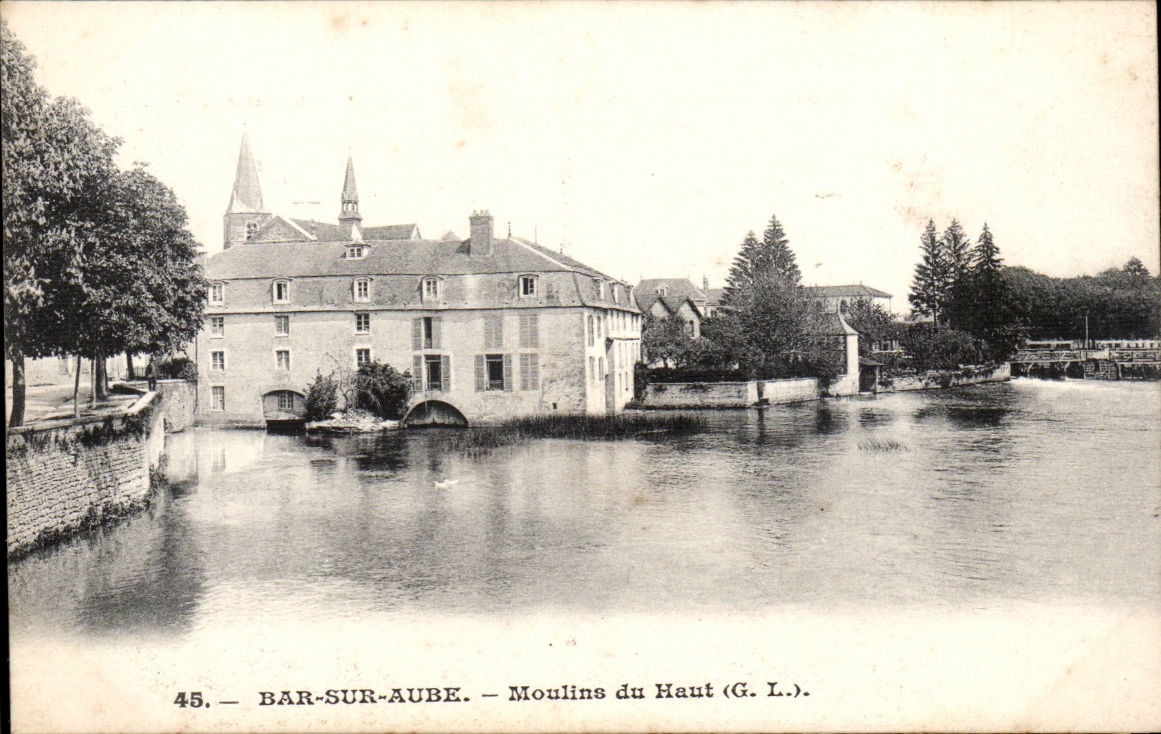 Bar on Paddle - Mill Top - CPA