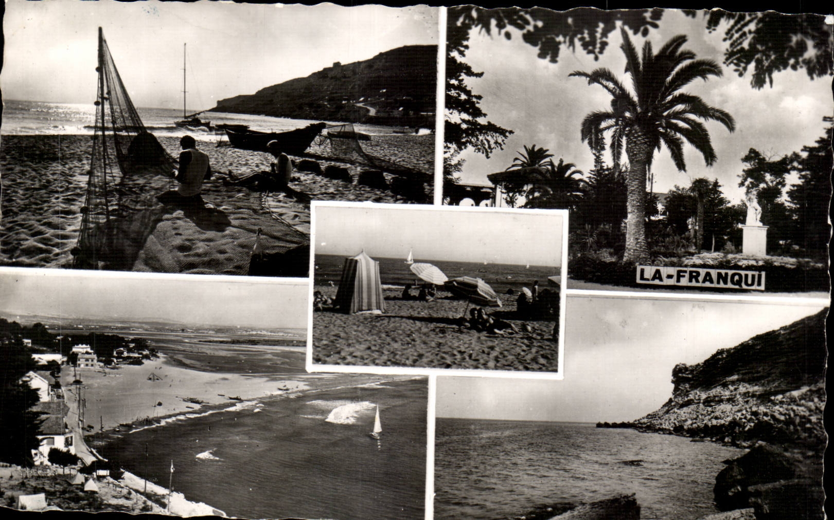 Franqui - Strande seine Garten seine Klippen - CPA