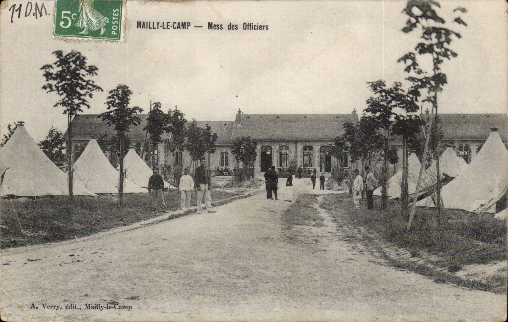 Mailly the Camp - Mess of the Officers - CPA