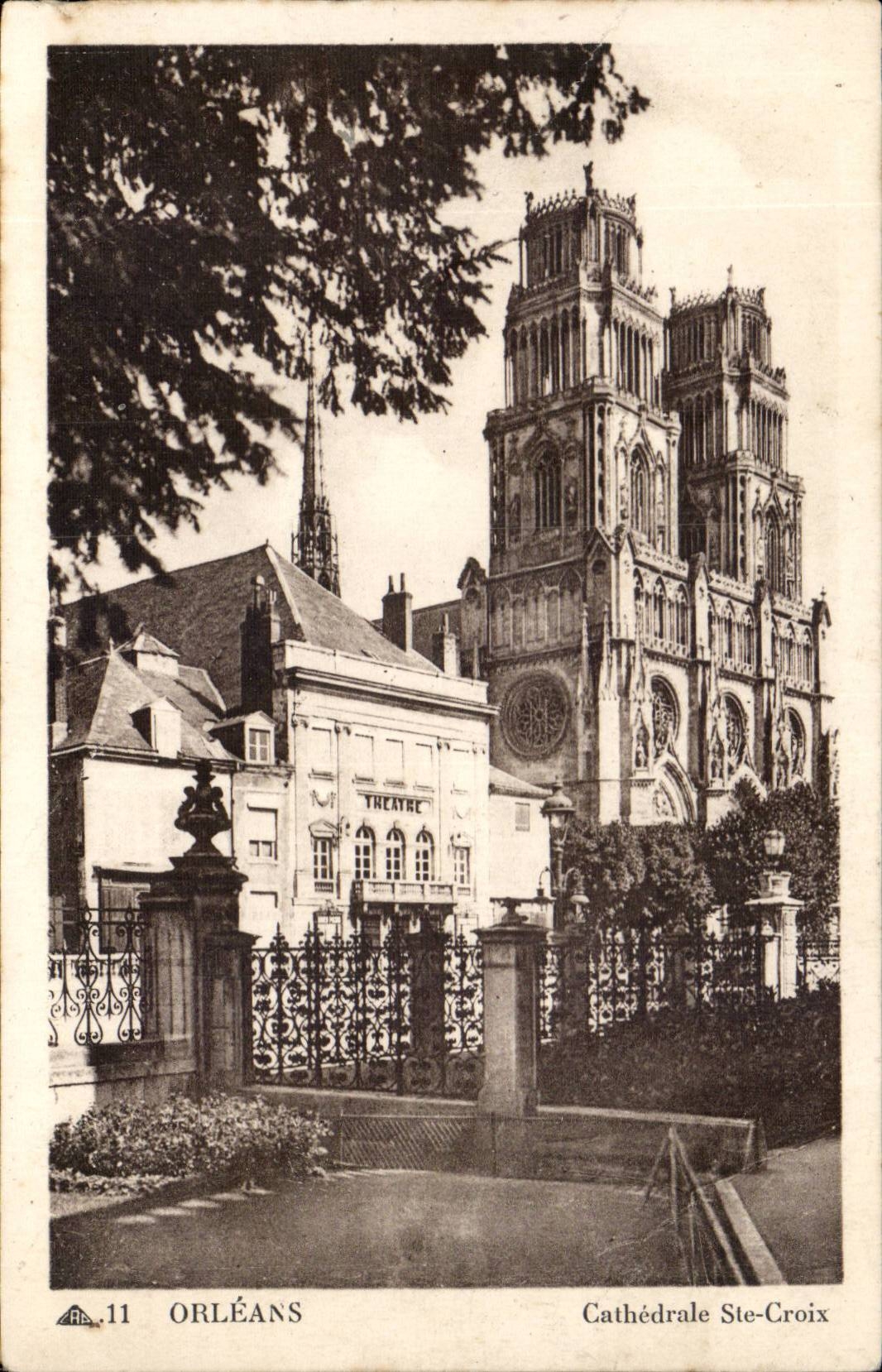 Orleans - Cathedral co Cross - CPA