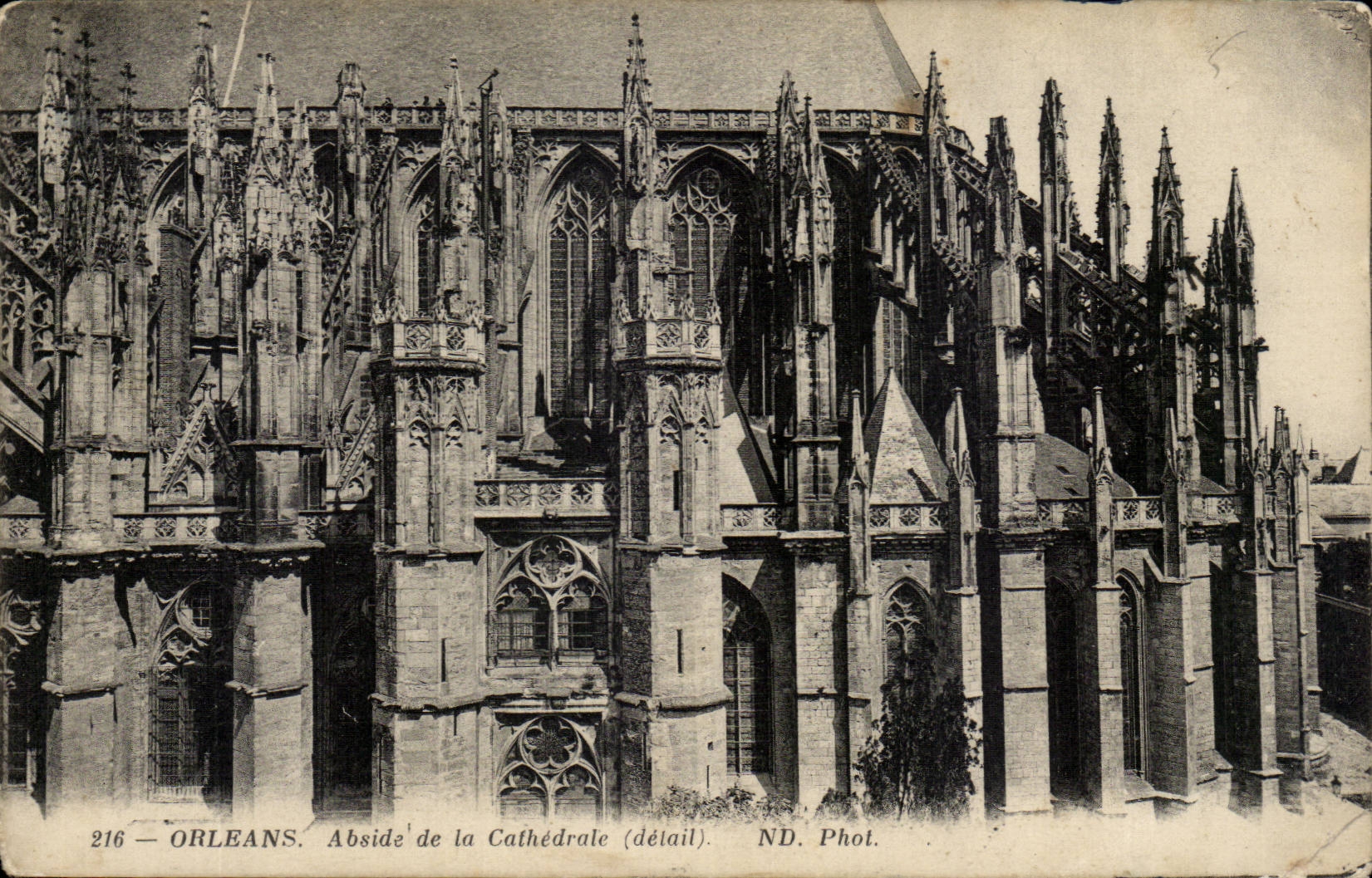 Orleans - Apse of the Cathedral - CPA