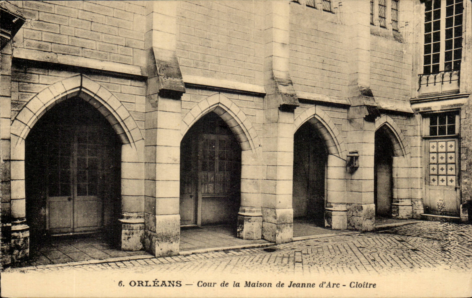 Orleans - Court of the House of Jeanne d' Arc - CPA