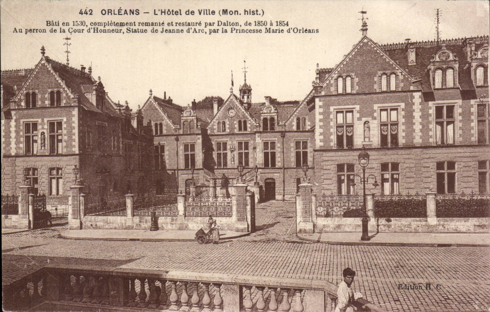 Orleans - the Town hall - CPA