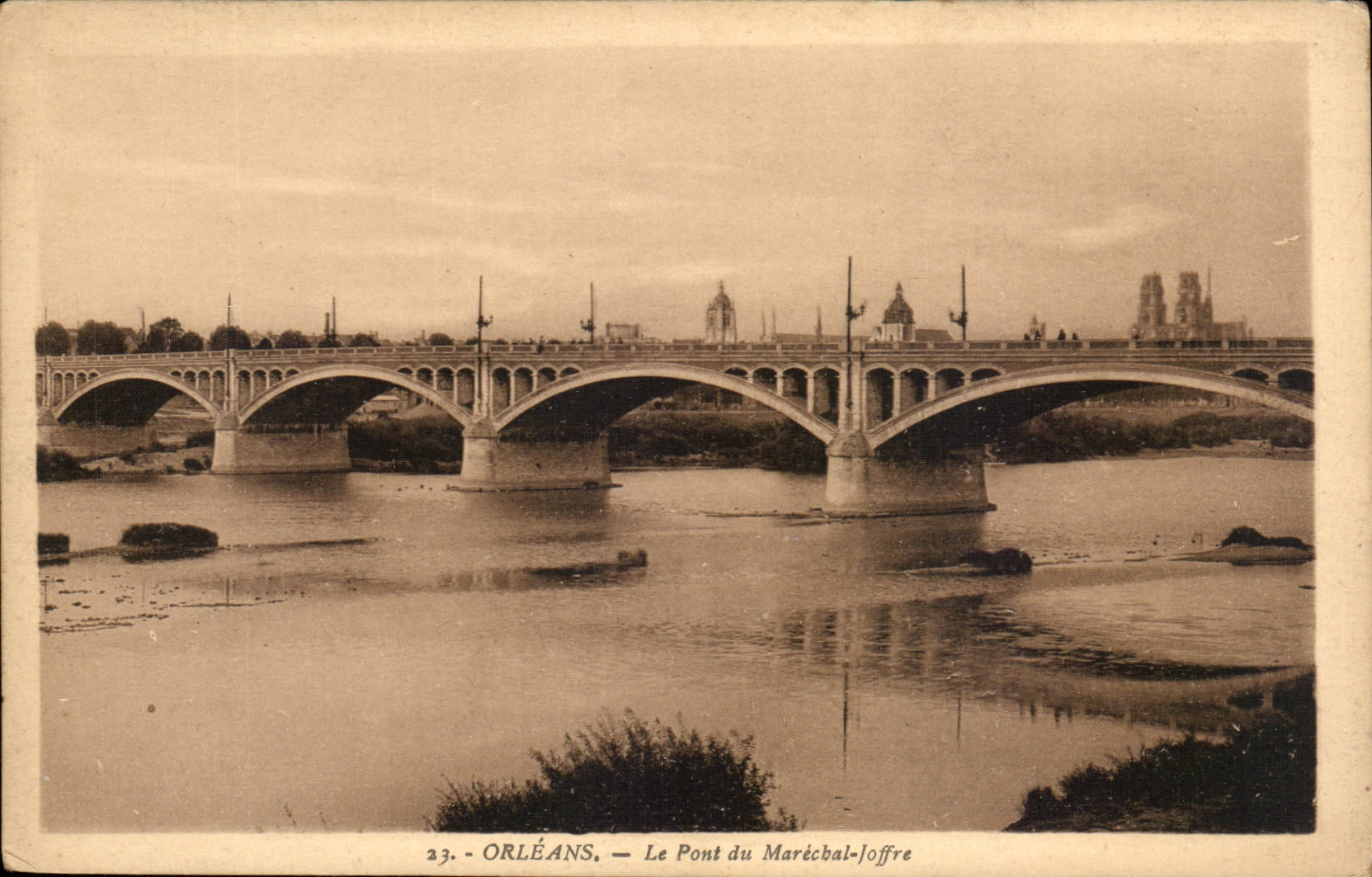 Orleans - the Bridge of Joffre Marshal - Bridge - CPA