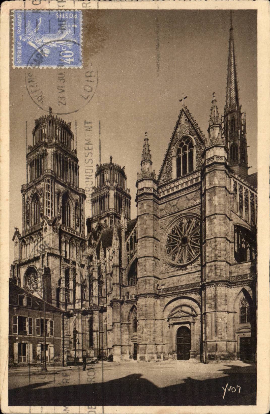 Orleans - Cathedral co Cross - Soft France - CPA