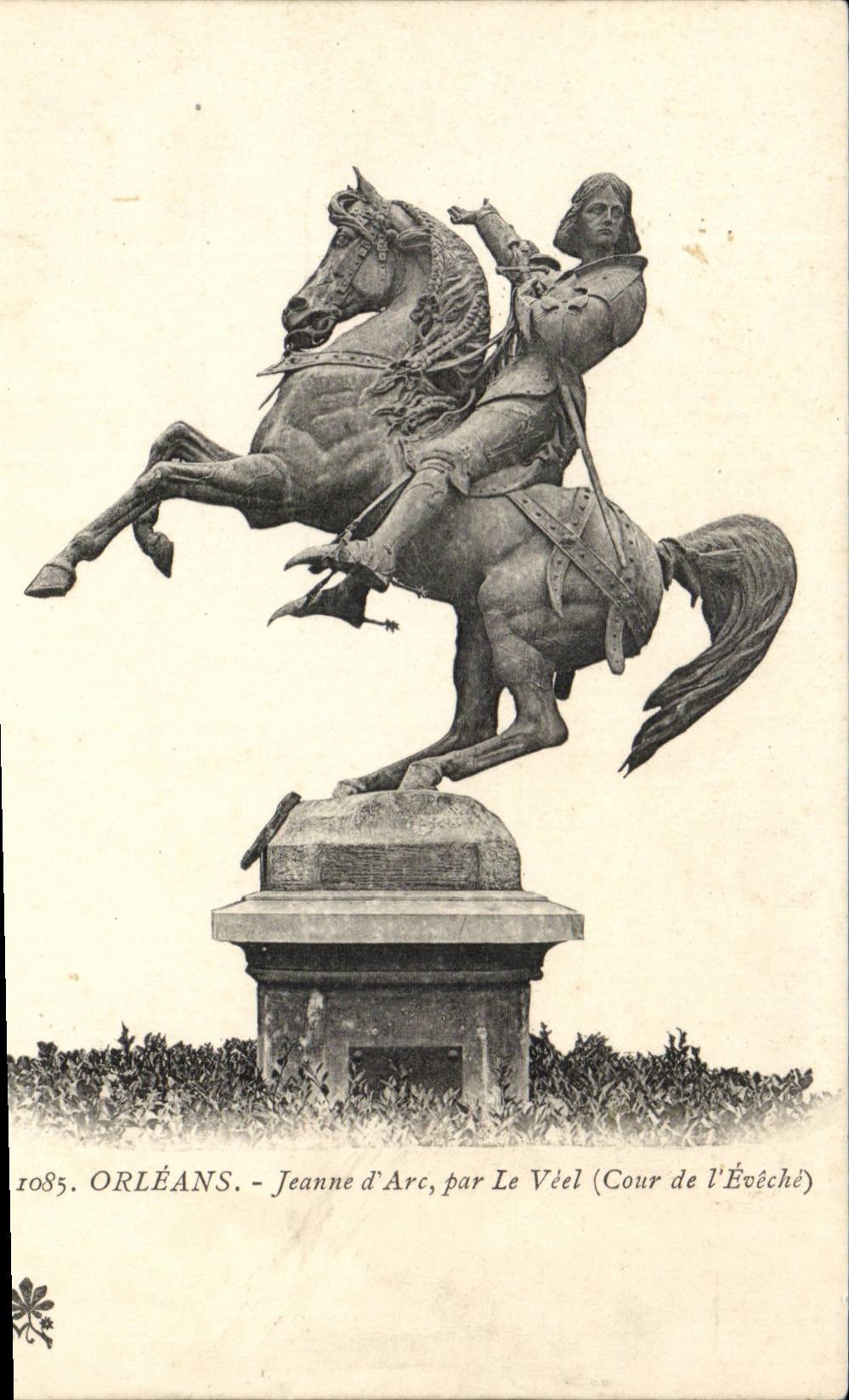 Orleans - Statue of Jeanne d' Arc - CPA