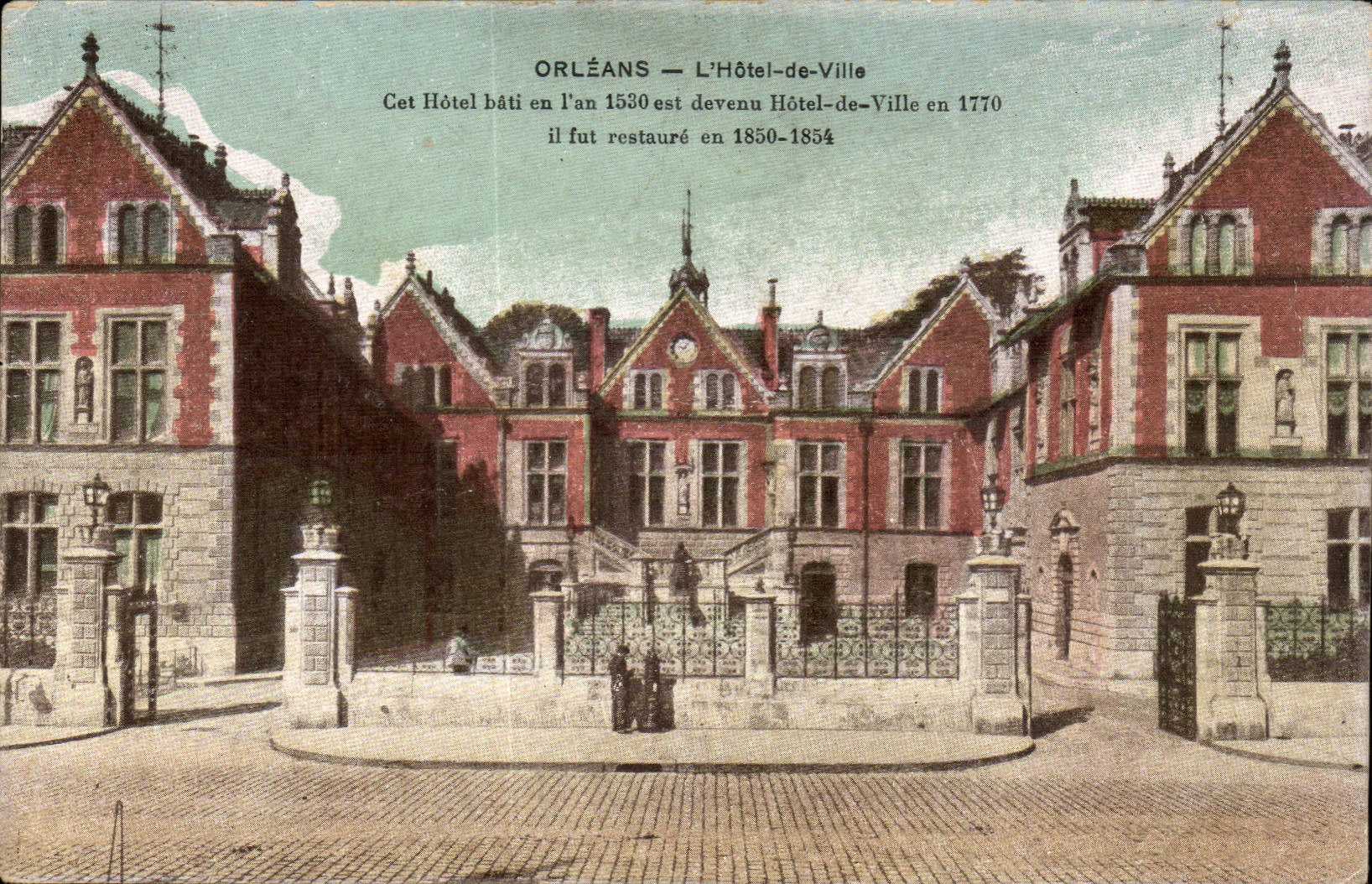 Orleans - the Town hall - CPA
