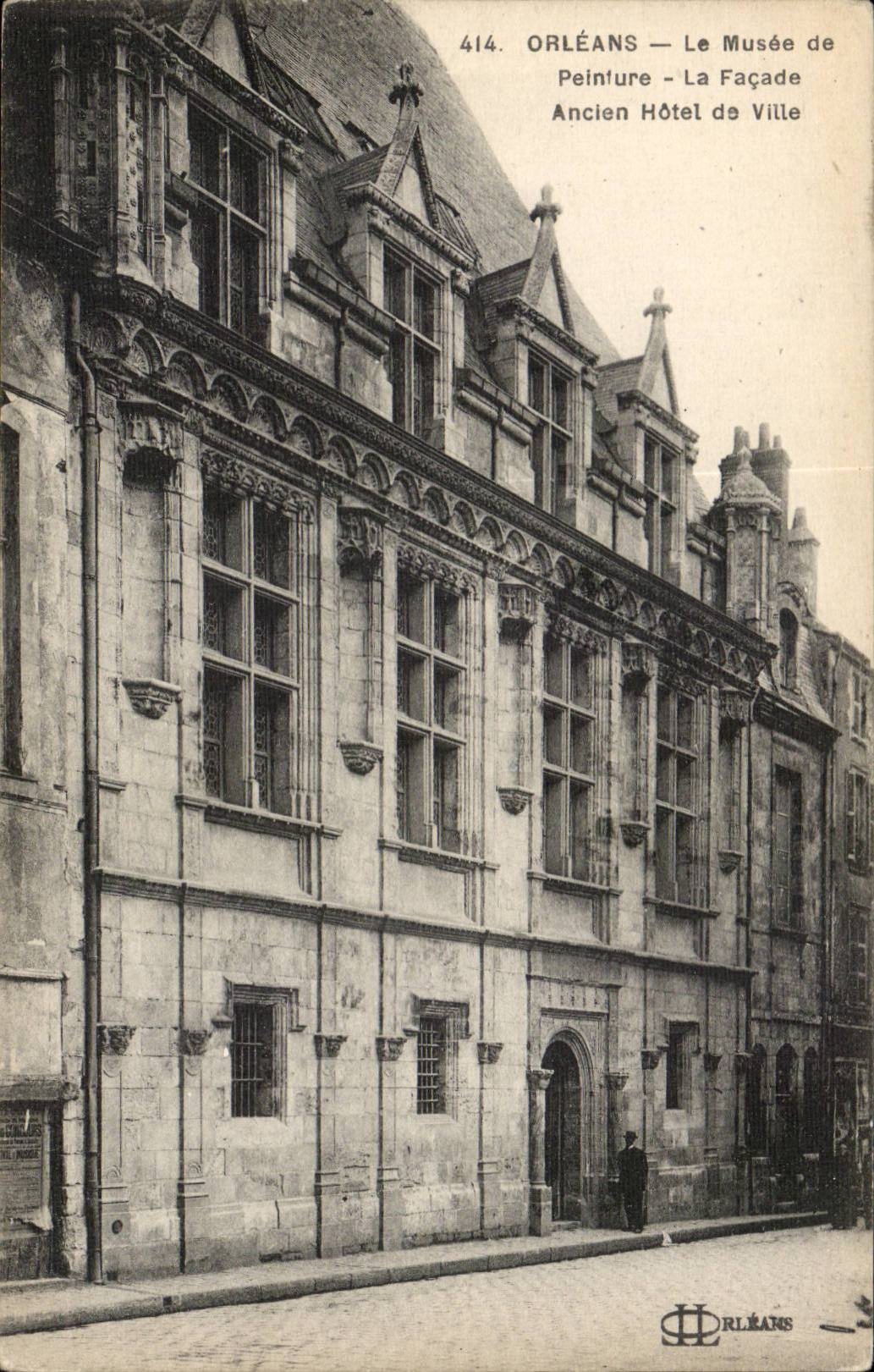 Orleans - the Museum of Painting - Old Town hall - CPA
