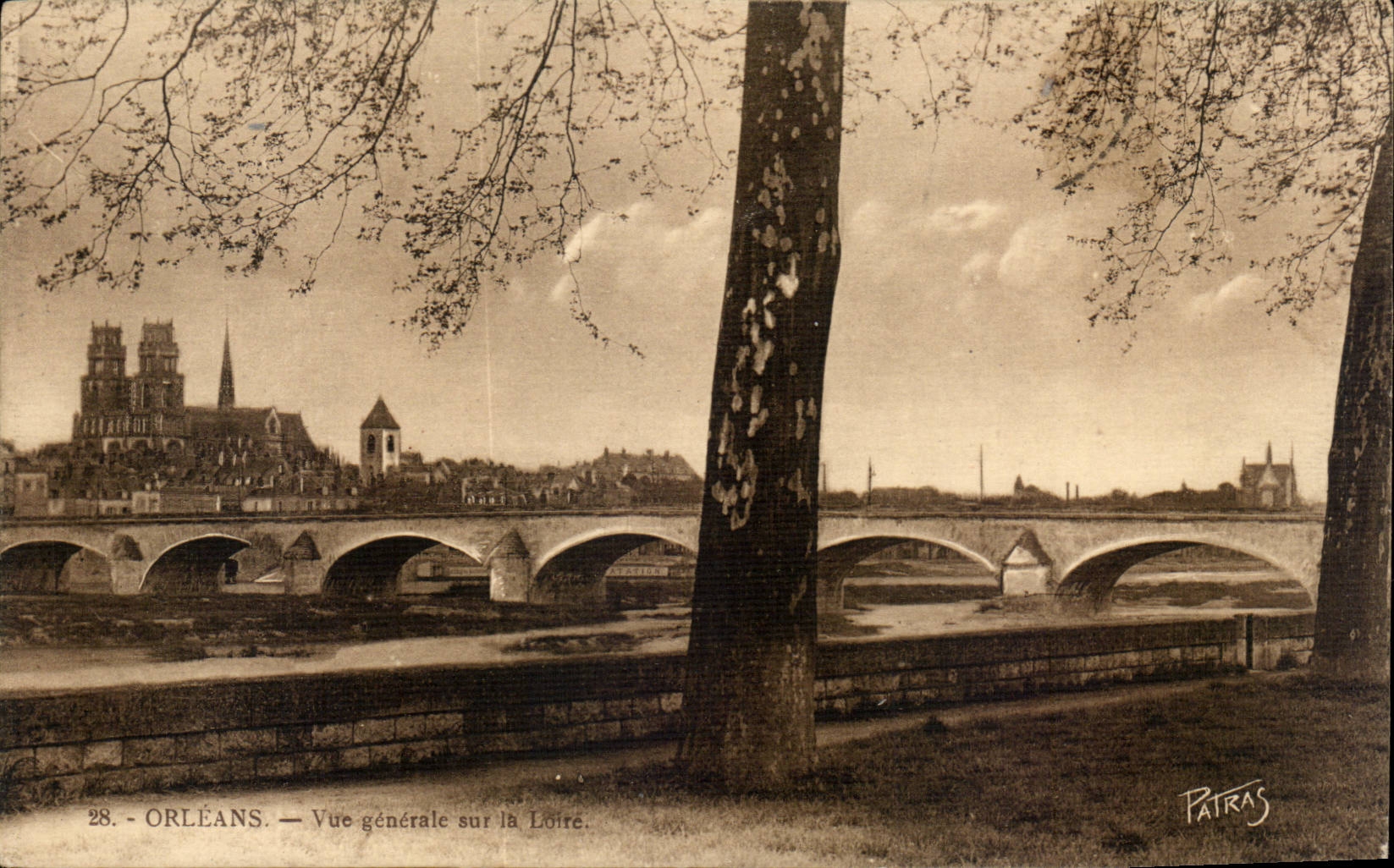 Orleans - View on the Loire - CPA