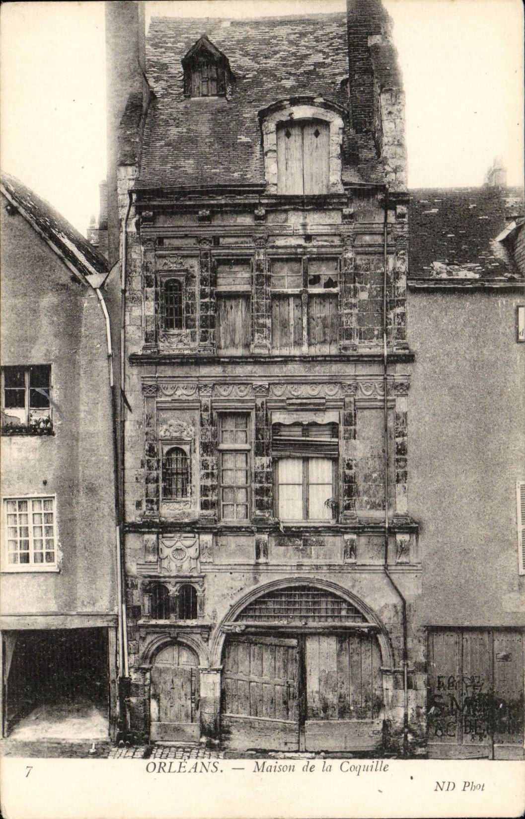 Orleans - House of the Shell - CPA