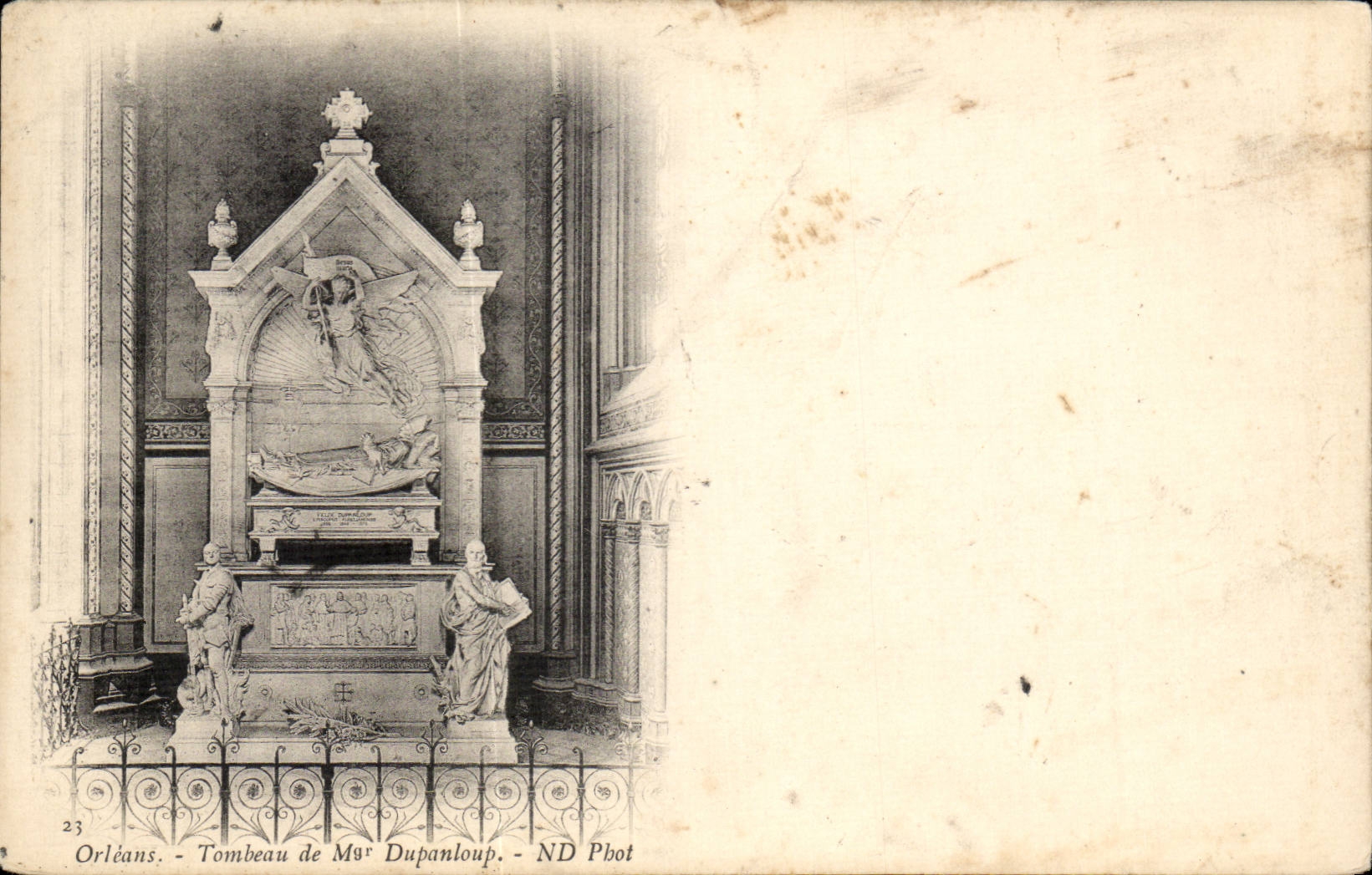 Orleans - Tomb of Dupanloup - CPA