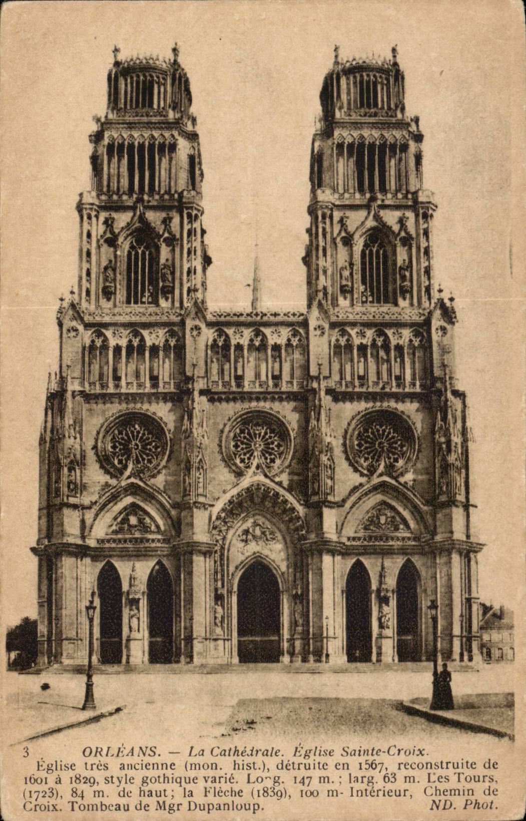 Orleans CPA the cathedral Church Holy Cross