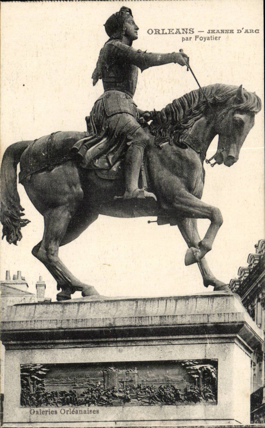 Orleans CPA Jeanne of arc by Foyatier