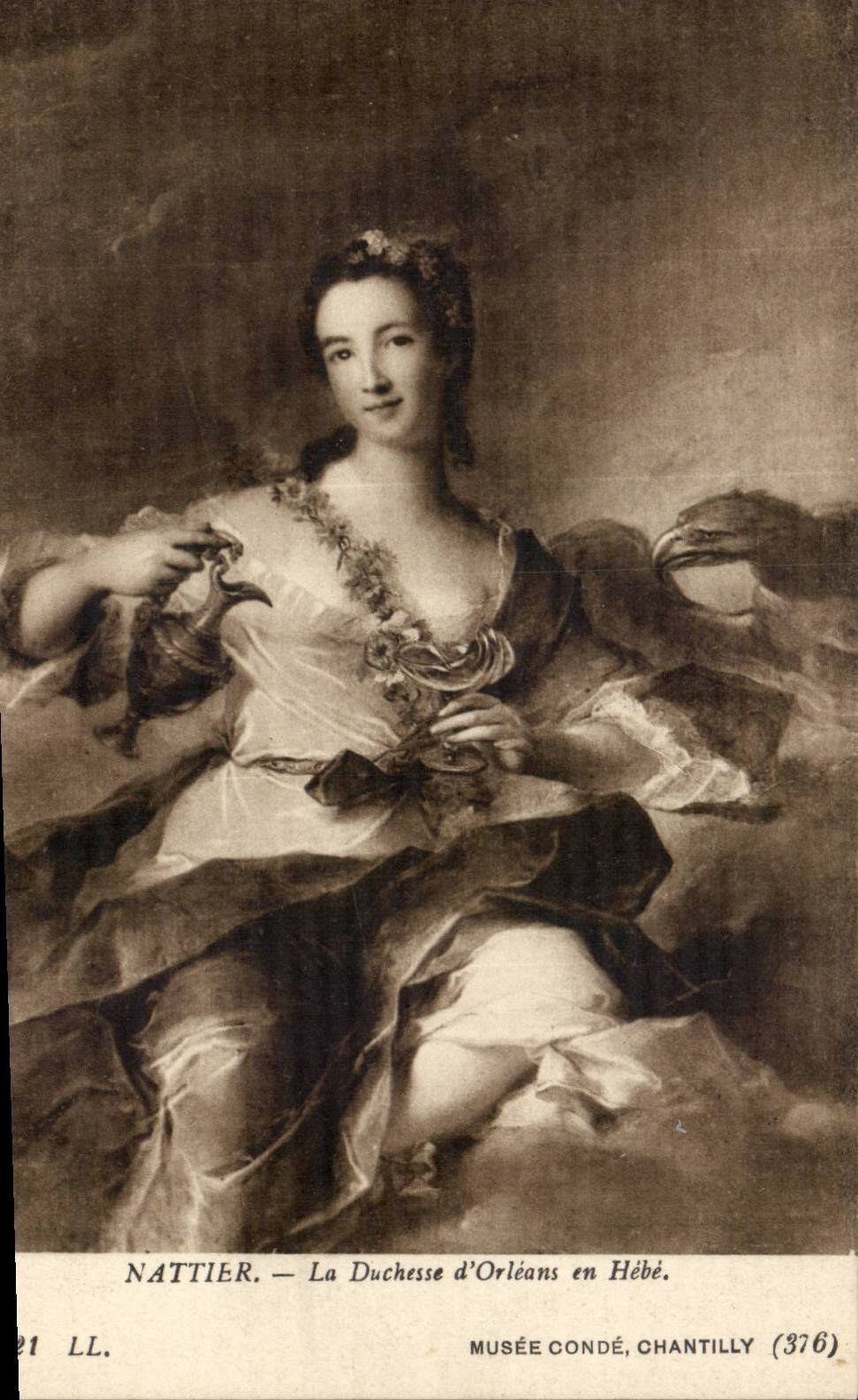 Orleans CPA Nattier the duchess of Orleans in Hebe