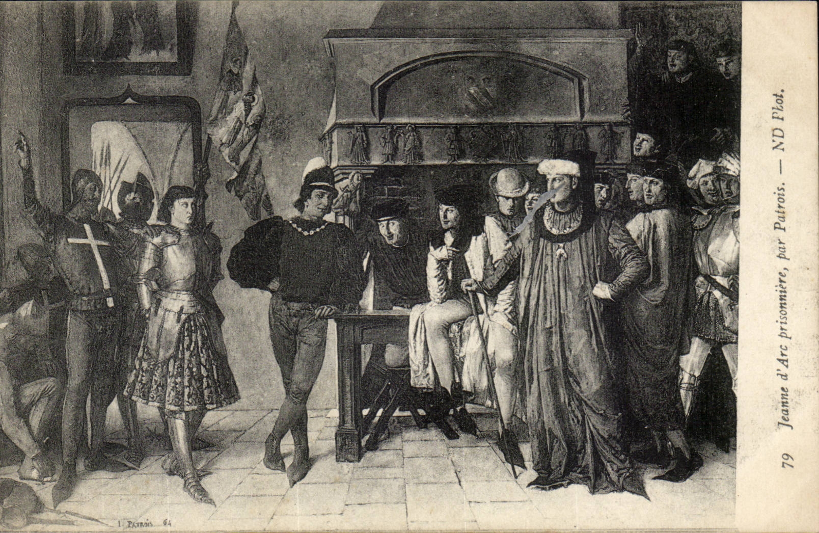 CPA Jeanne of arc prisonniere Orleans