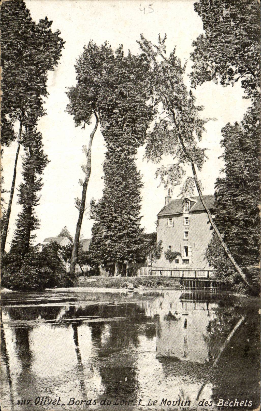 Olivet CPA edges of Loiret the mill of Bechets