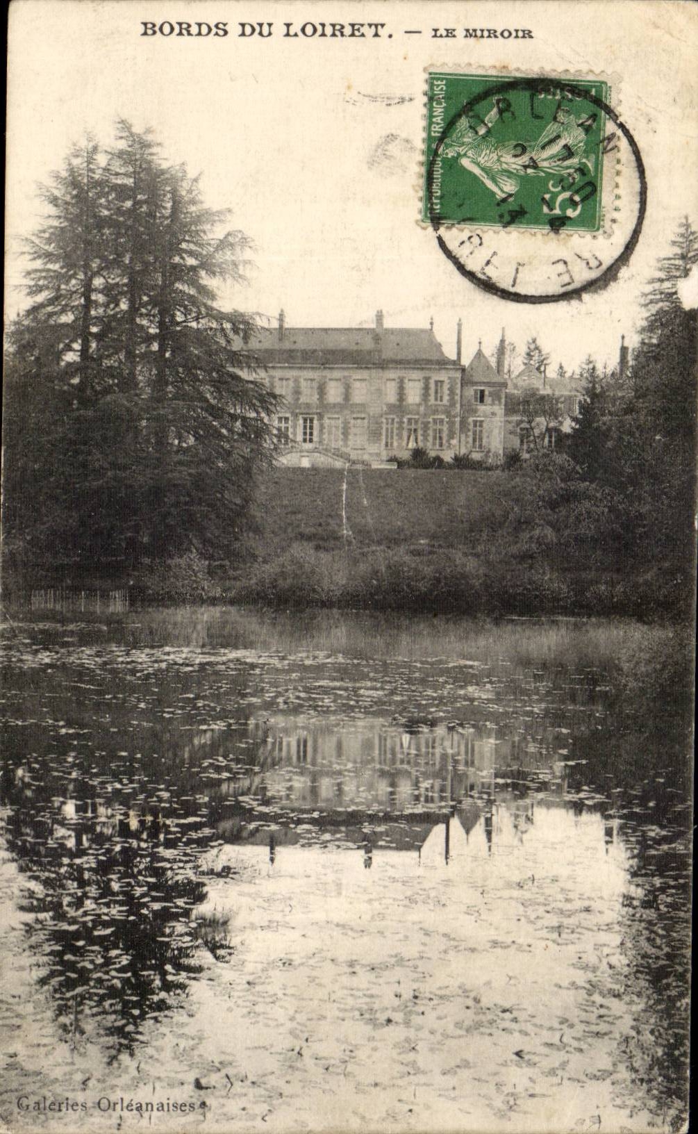 CPA Edges of Loiret the mirror