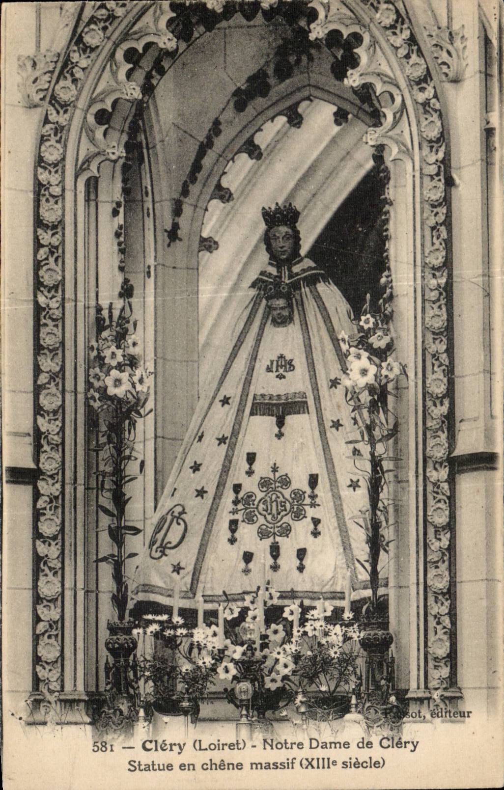 Clery CPA Our Lady of Clery Statue in solid oak